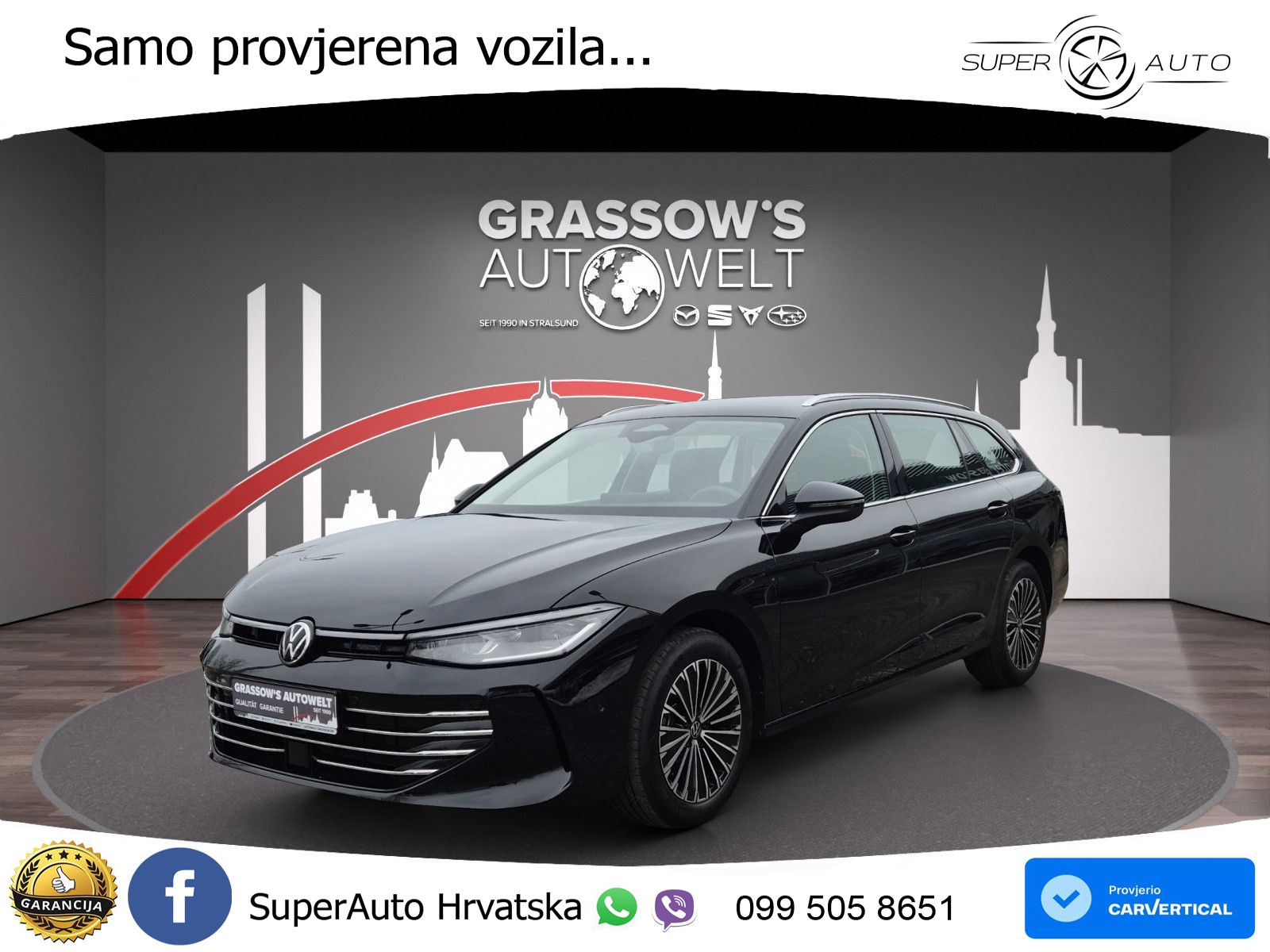 Volkswagen Passat Variant 1.5 eTSI (150 KS) DSG LED+GR SJED+ACC