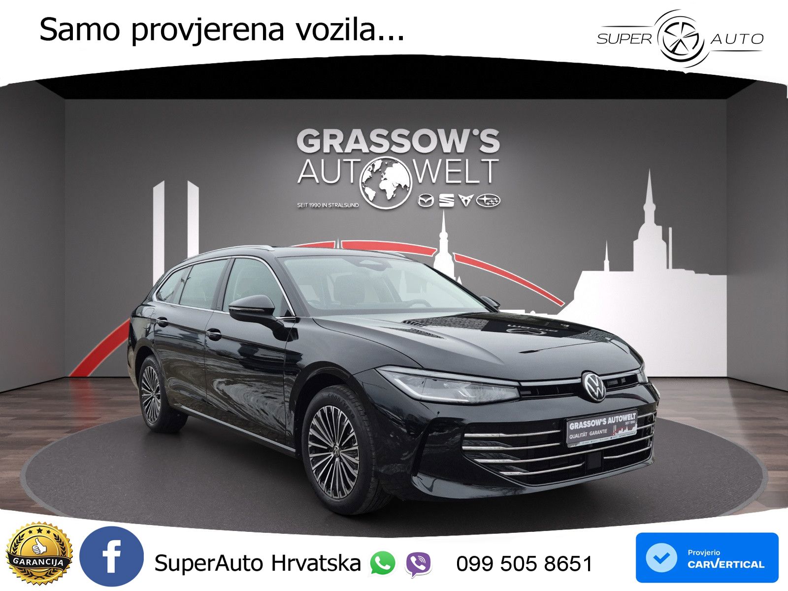 Volkswagen Passat Variant 1.5 eTSI (150 KS) DSG LED+GR SJED+ACC