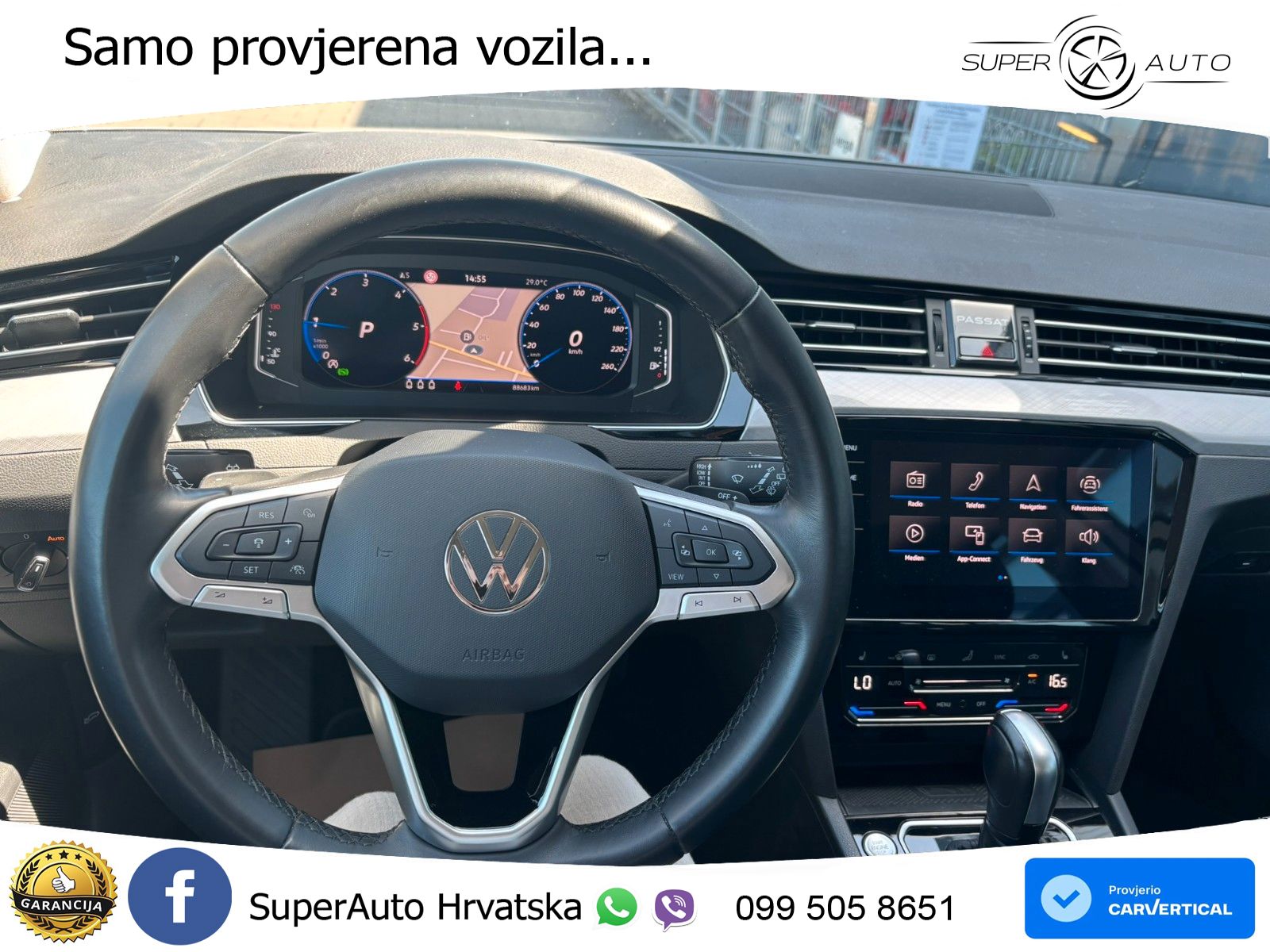 Volkswagen Passat Variant 2.0 TDI (150 KS) DSG Business LED+GR SJED+ACC