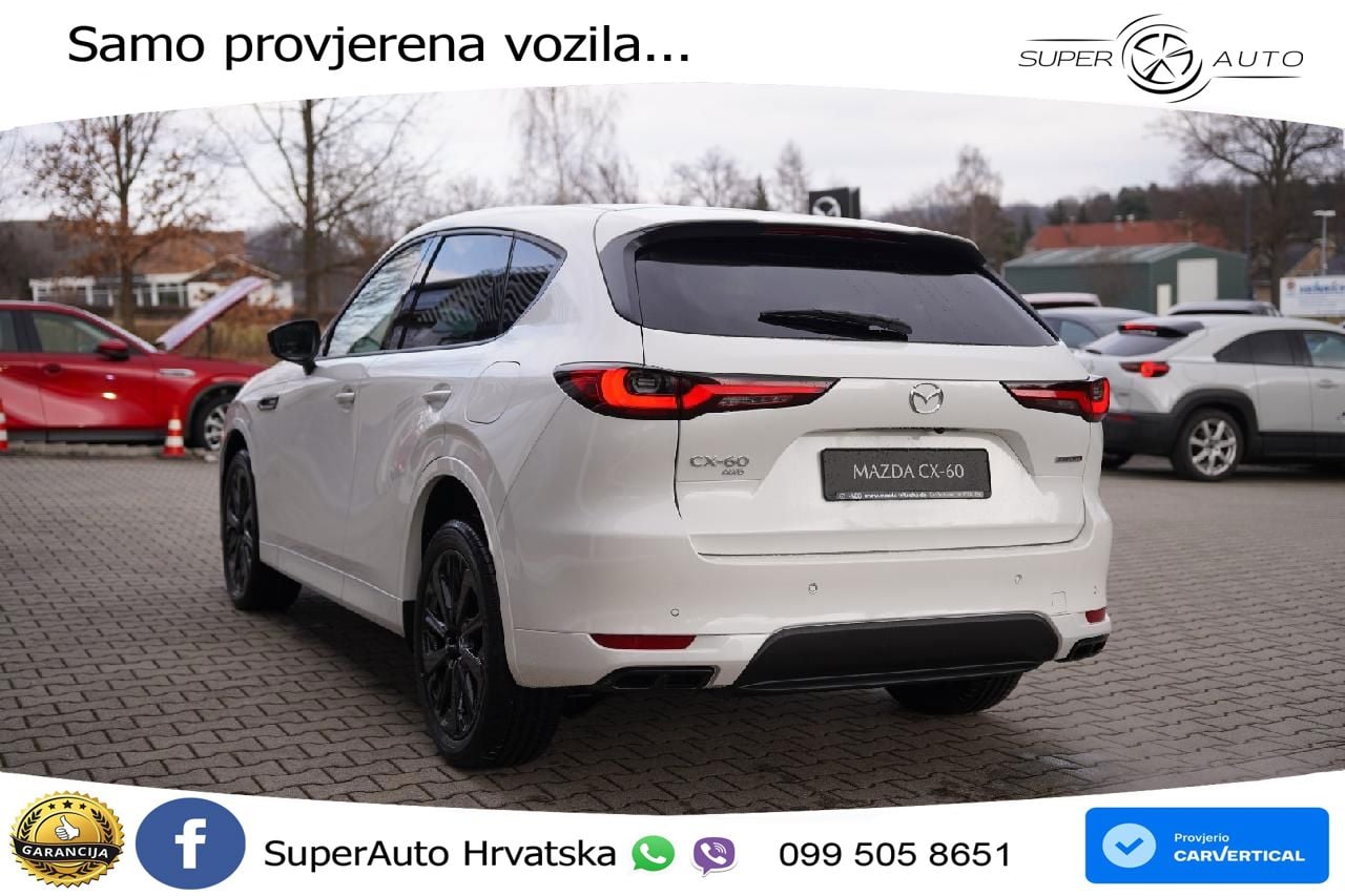 Mazda CX-60 3.3 e-Skyactiv D (254 KS) AWD Automatic MATRIX+GR SJED+KAM