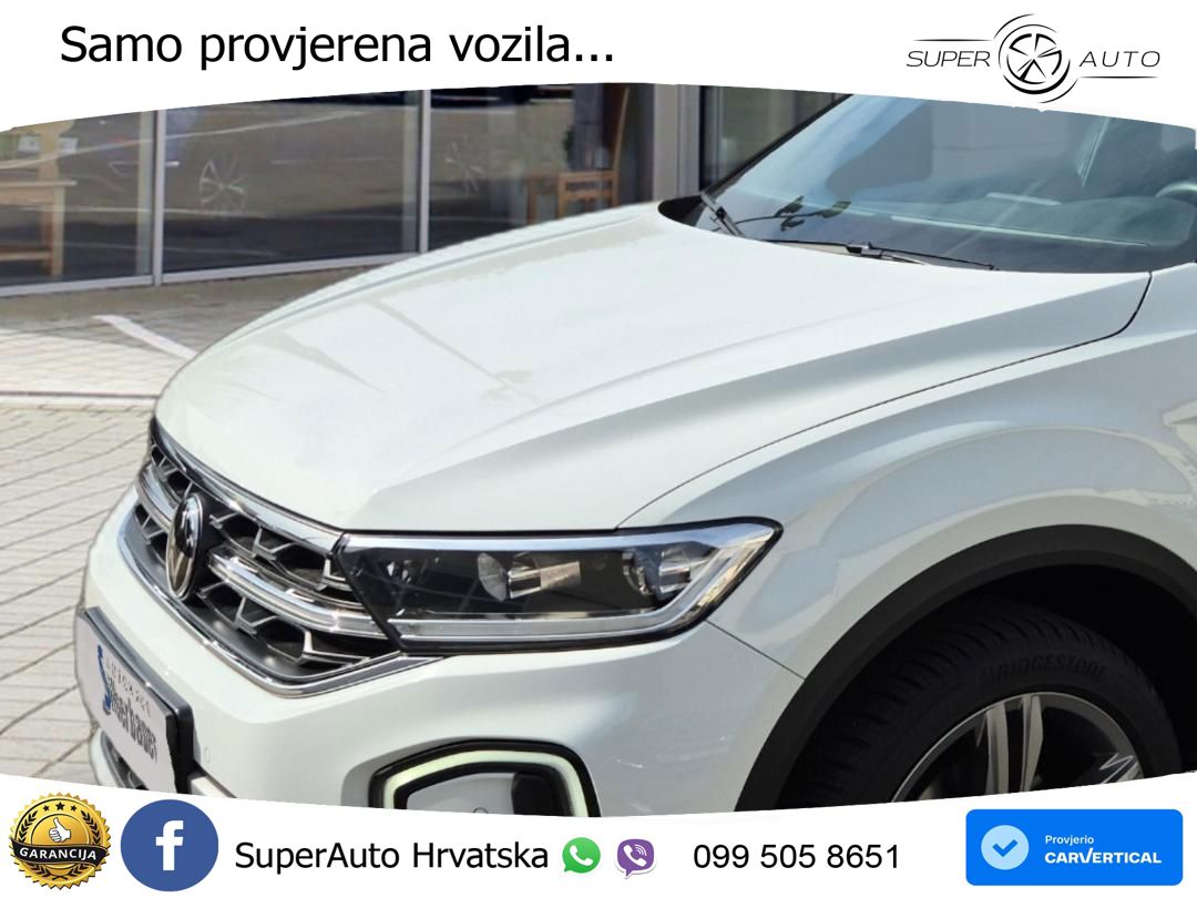 Volkswagen T-Roc 1.5 TSI (150 KS) DSG MATRIX+GR SJED+KAM