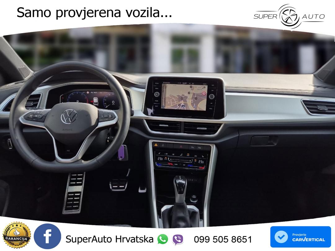 Volkswagen T-Roc 1.5 TSI (150 KS) DSG MATRIX+GR SJED+KAM