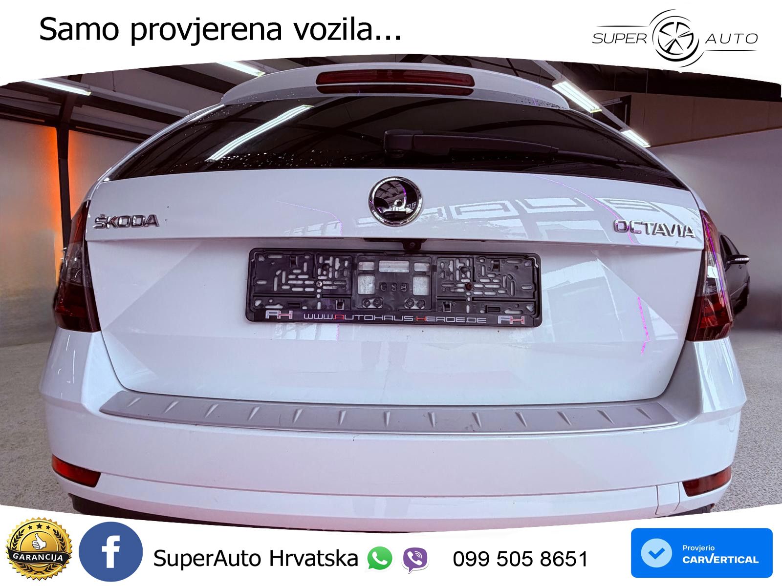 Škoda Octavia Combi 2.0 TDI (150 KS) DSG LED+GR SJED+ACC