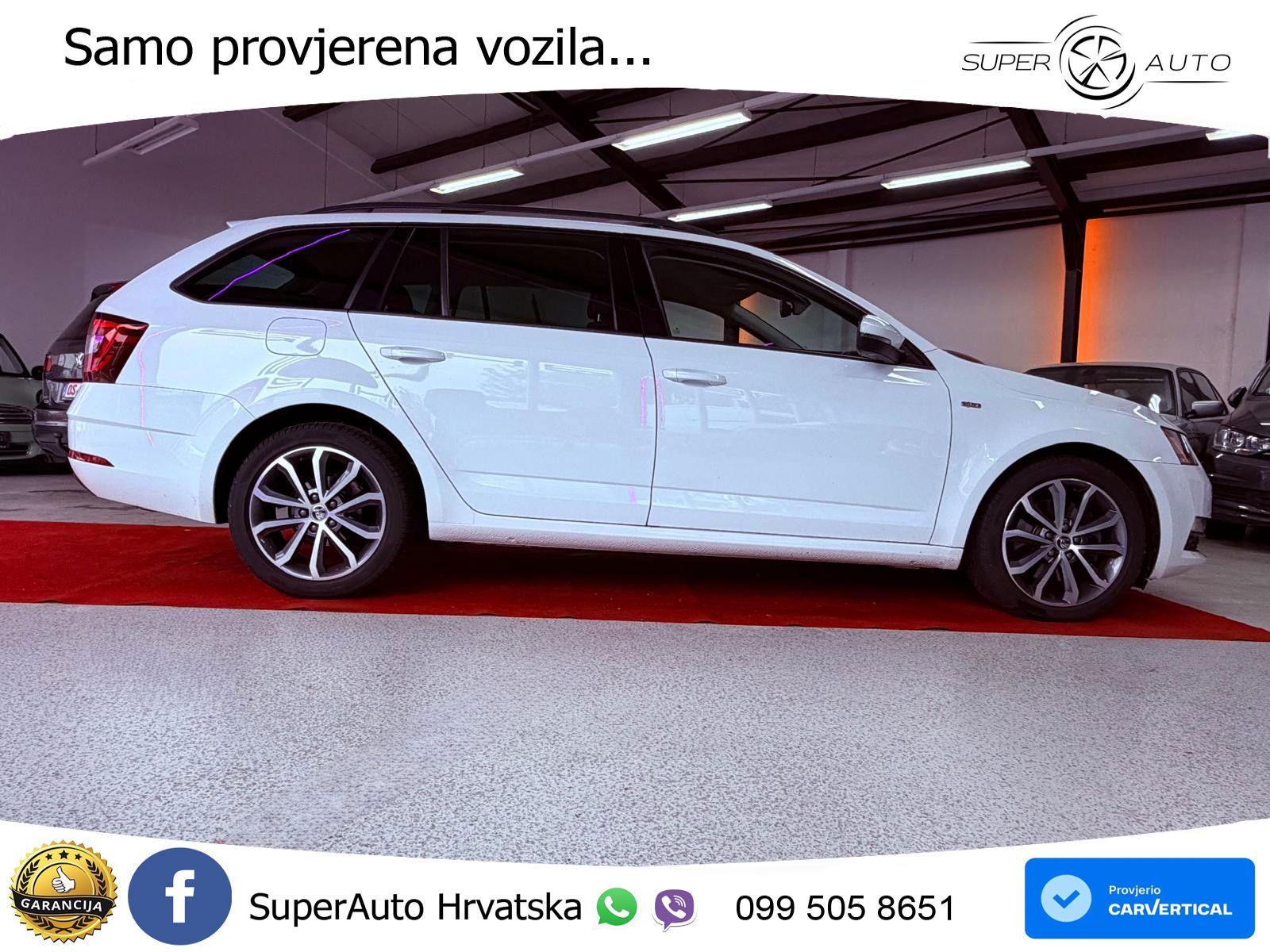 Škoda Octavia Combi 2.0 TDI (150 KS) DSG LED+GR SJED+ACC