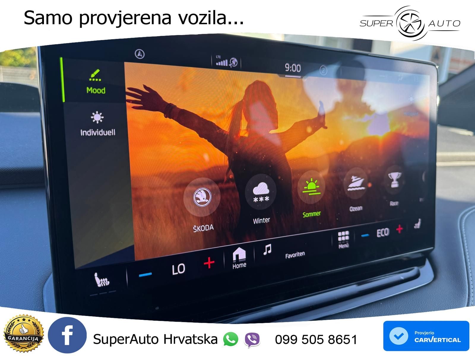 Škoda Enyaq iV 80x 82 kWh (265 KS) AWD SportLine LED+GR SJED+ACC