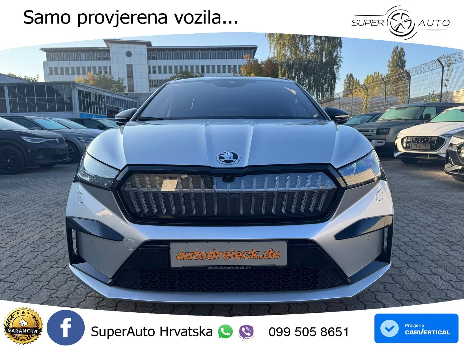 Škoda Enyaq iV 80x 82 kWh (265 KS) AWD SportLine LED+GR SJED+ACC