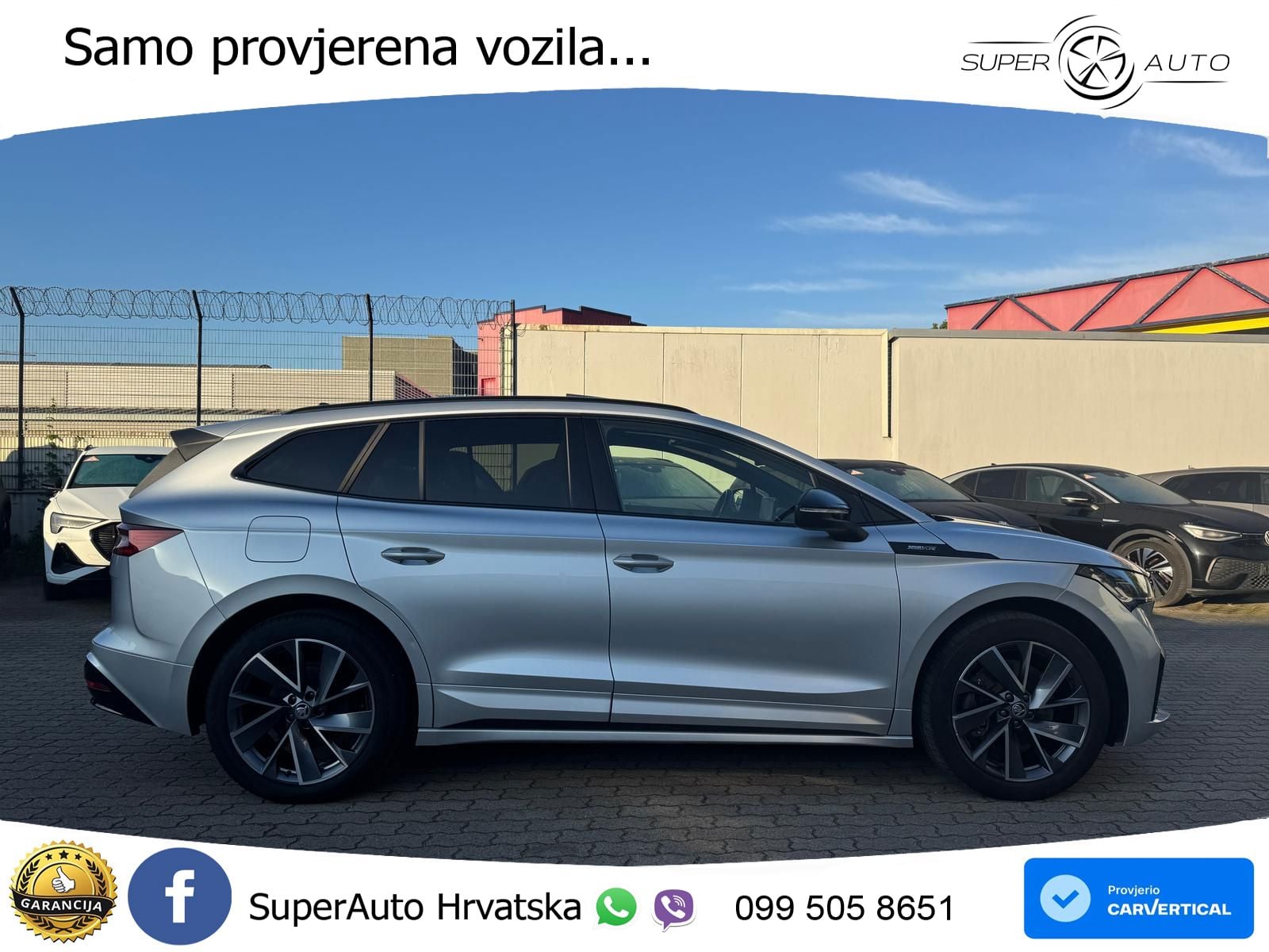 Škoda Enyaq iV 80x 82 kWh (265 KS) AWD SportLine LED+GR SJED+ACC