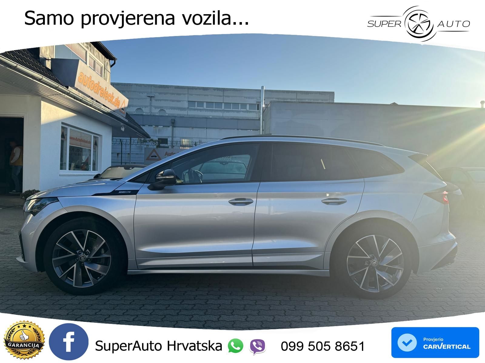 Škoda Enyaq iV 80x 82 kWh (265 KS) AWD SportLine LED+GR SJED+ACC