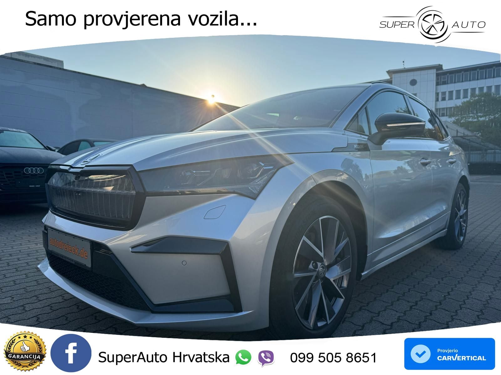 Škoda Enyaq iV 80x 82 kWh (265 KS) AWD SportLine LED+GR SJED+ACC