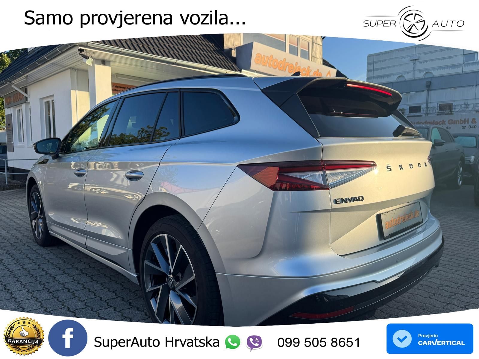 Škoda Enyaq iV 80x 82 kWh (265 KS) AWD SportLine LED+GR SJED+ACC