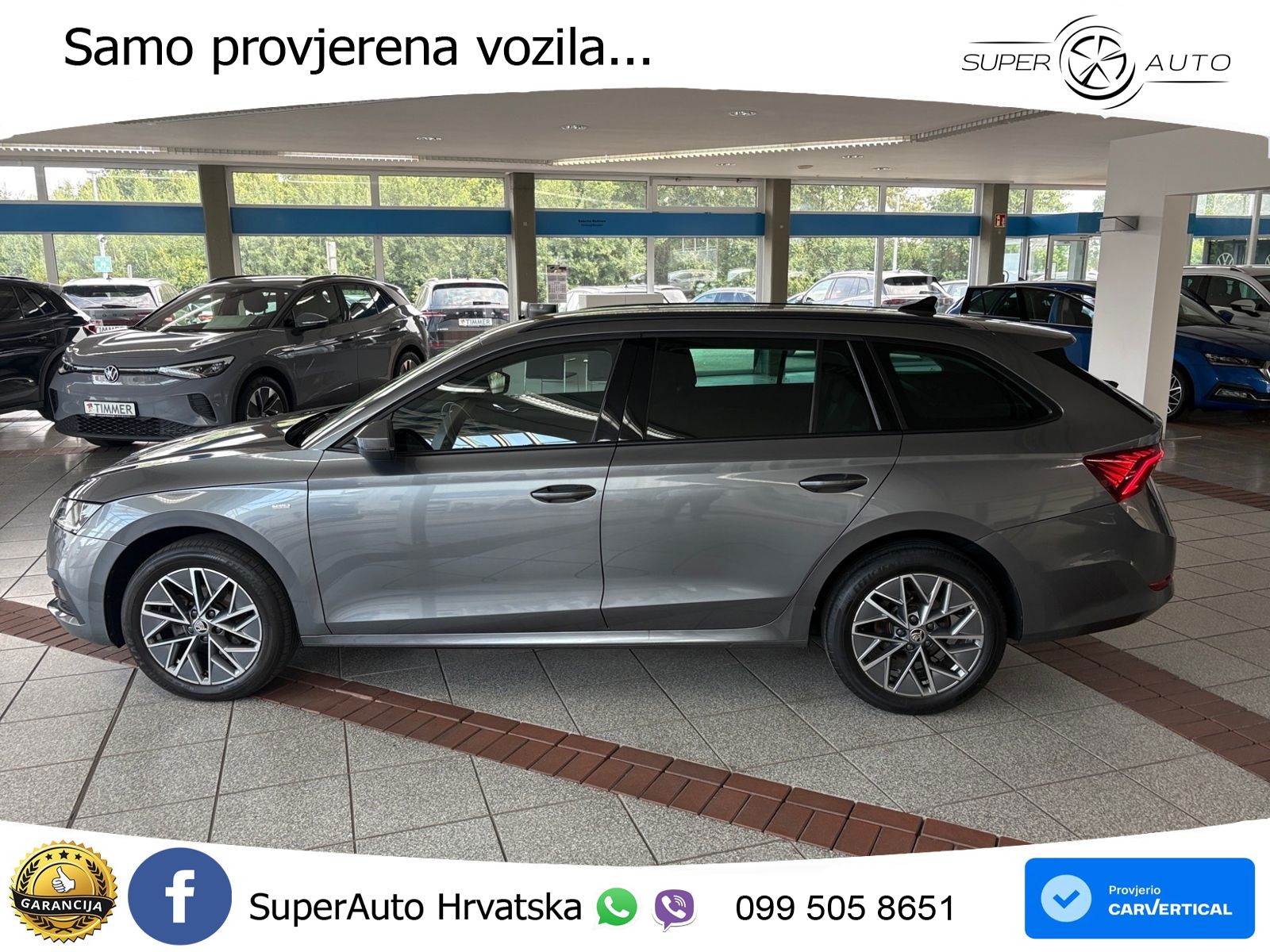 Škoda Octavia Combi 2.0 TDI (150 KS) DSG LED+GR SJED+ACC