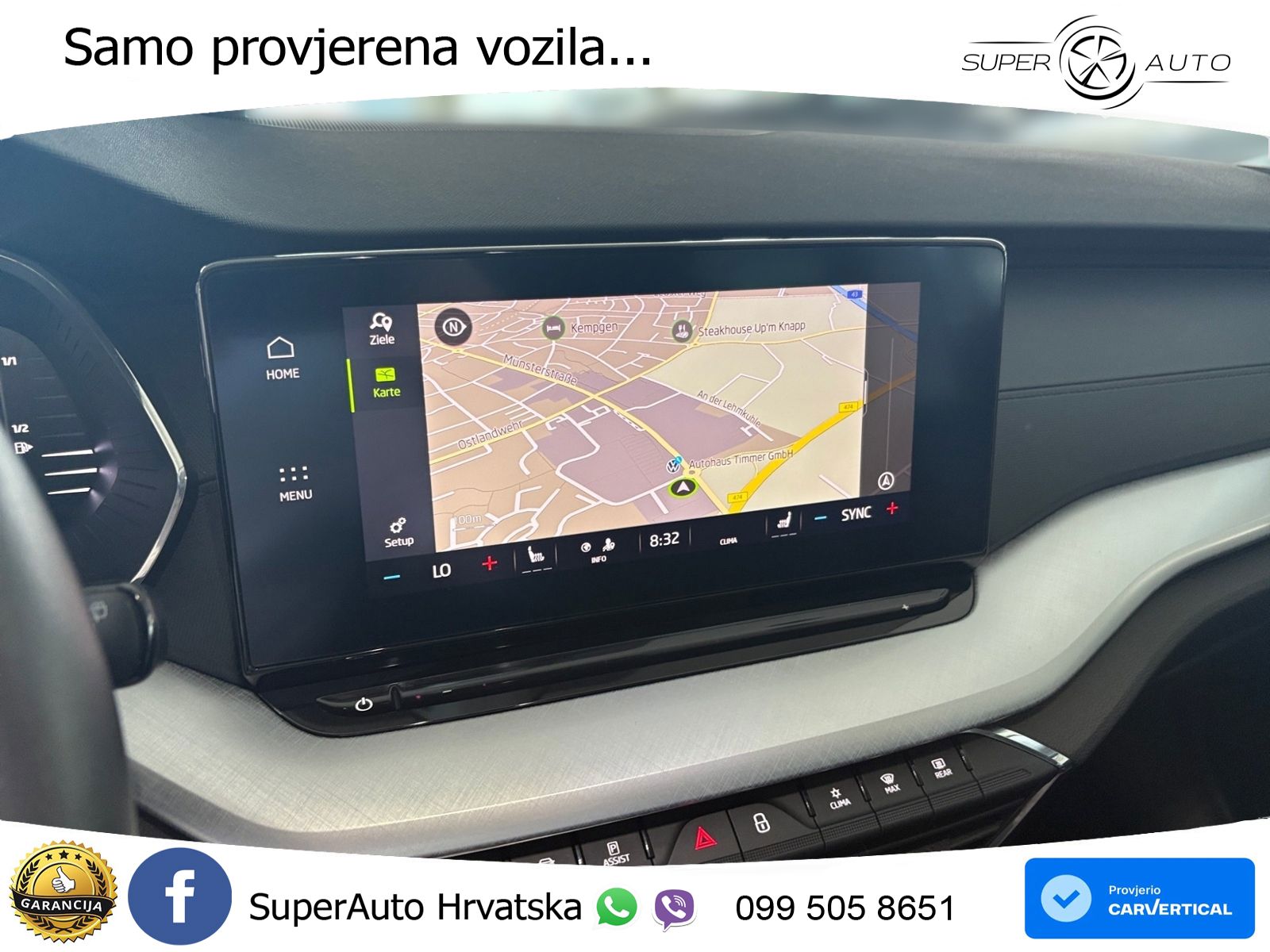 Škoda Octavia Combi 2.0 TDI (150 KS) DSG LED+GR SJED+ACC