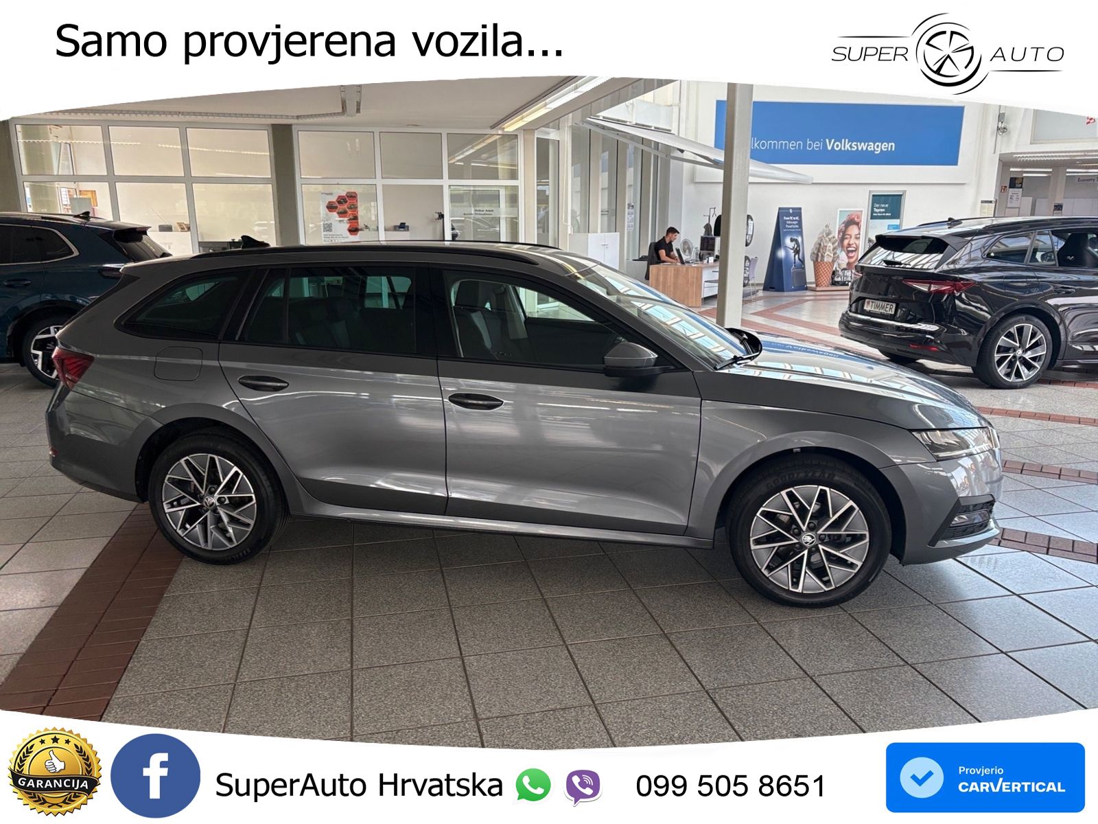 Škoda Octavia Combi 2.0 TDI (150 KS) DSG LED+GR SJED+ACC