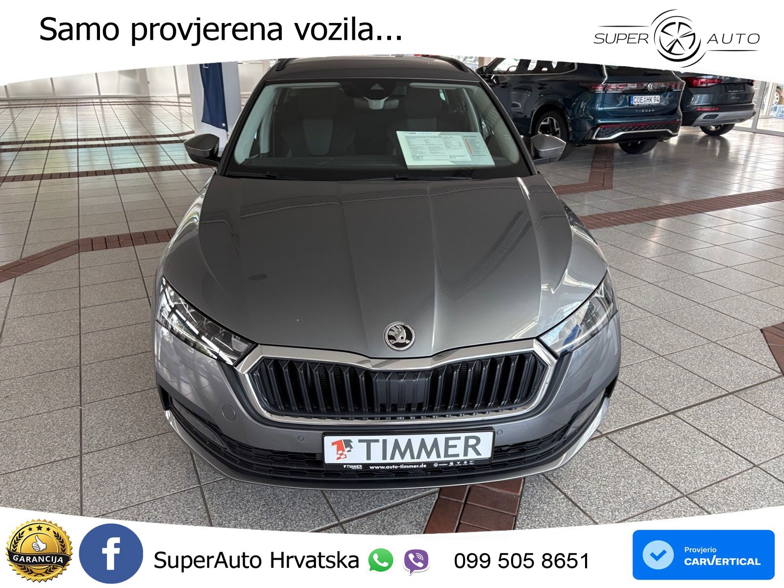 Škoda Octavia Combi 2.0 TDI (150 KS) DSG LED+GR SJED+ACC