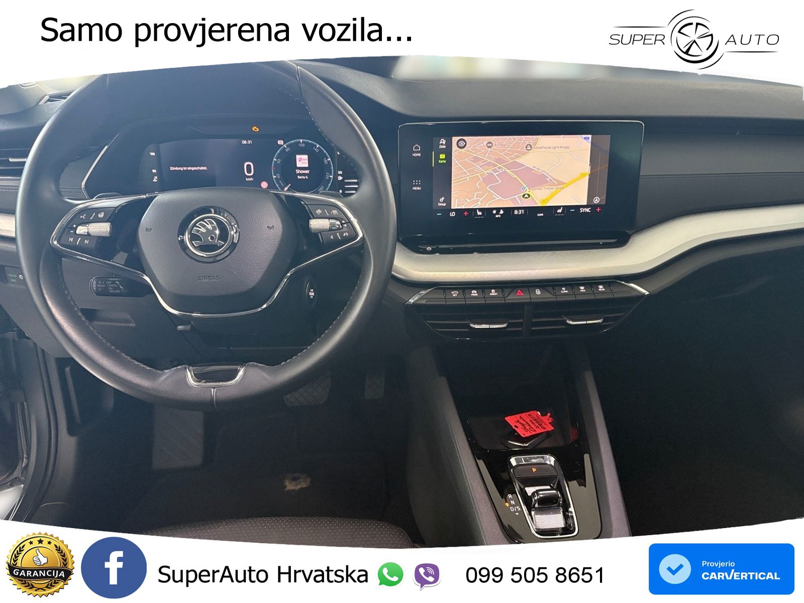 Škoda Octavia Combi 2.0 TDI (150 KS) DSG LED+GR SJED+ACC