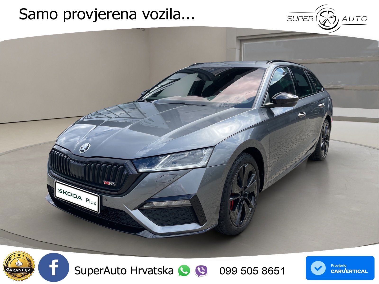 Škoda Octavia Combi RS 2.0 TSI (245 KS) DSG
