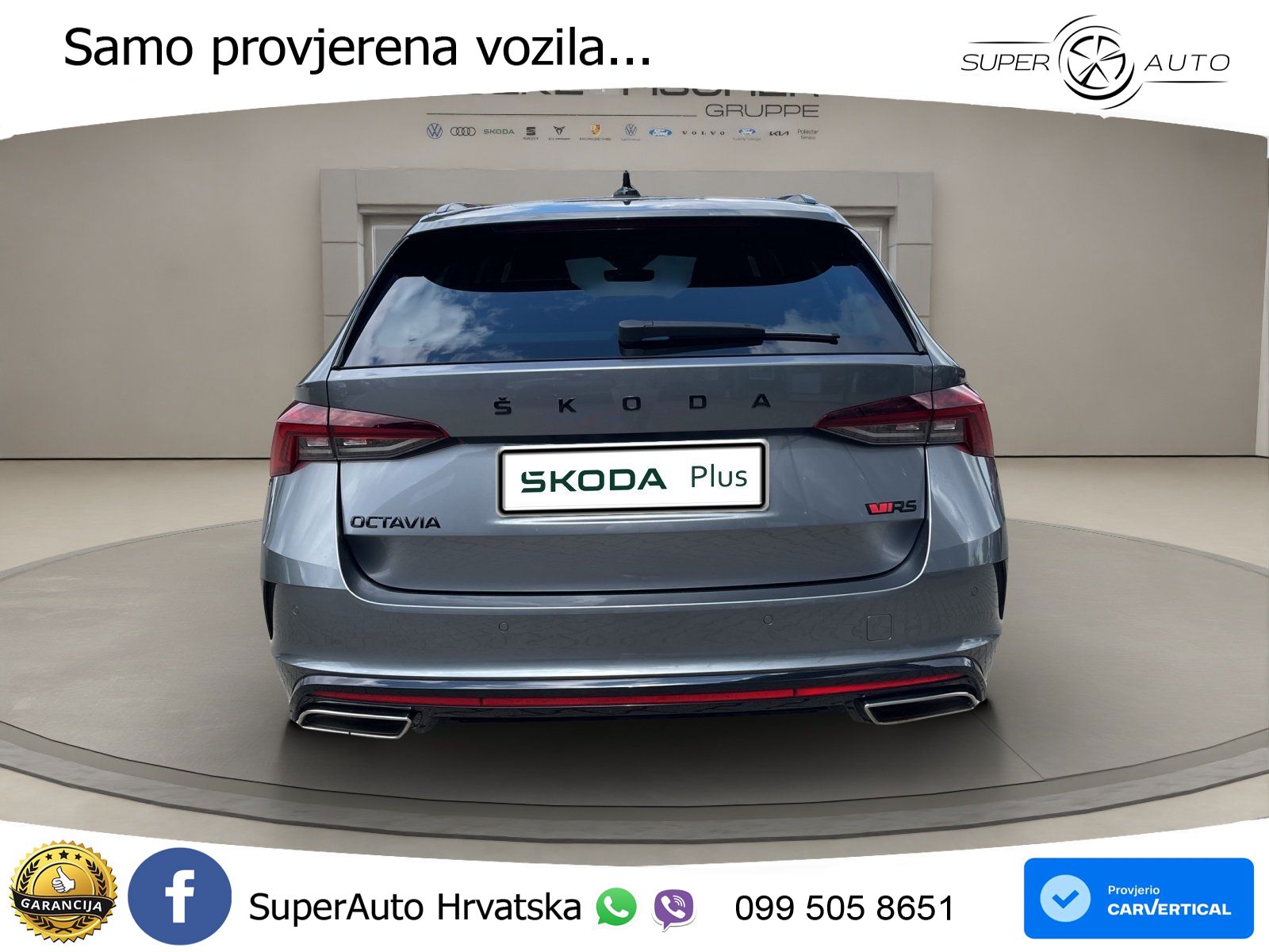 Škoda Octavia Combi RS 2.0 TSI (245 KS) DSG