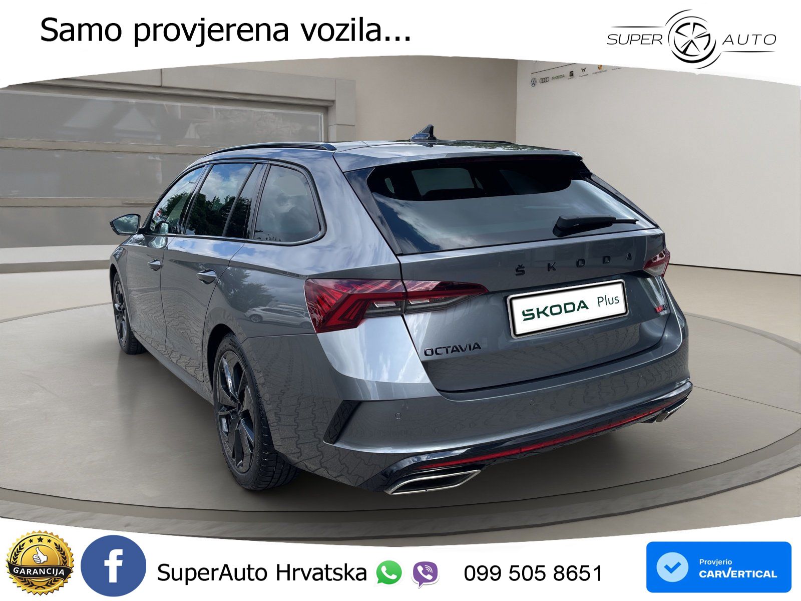Škoda Octavia Combi RS 2.0 TSI (245 KS) DSG