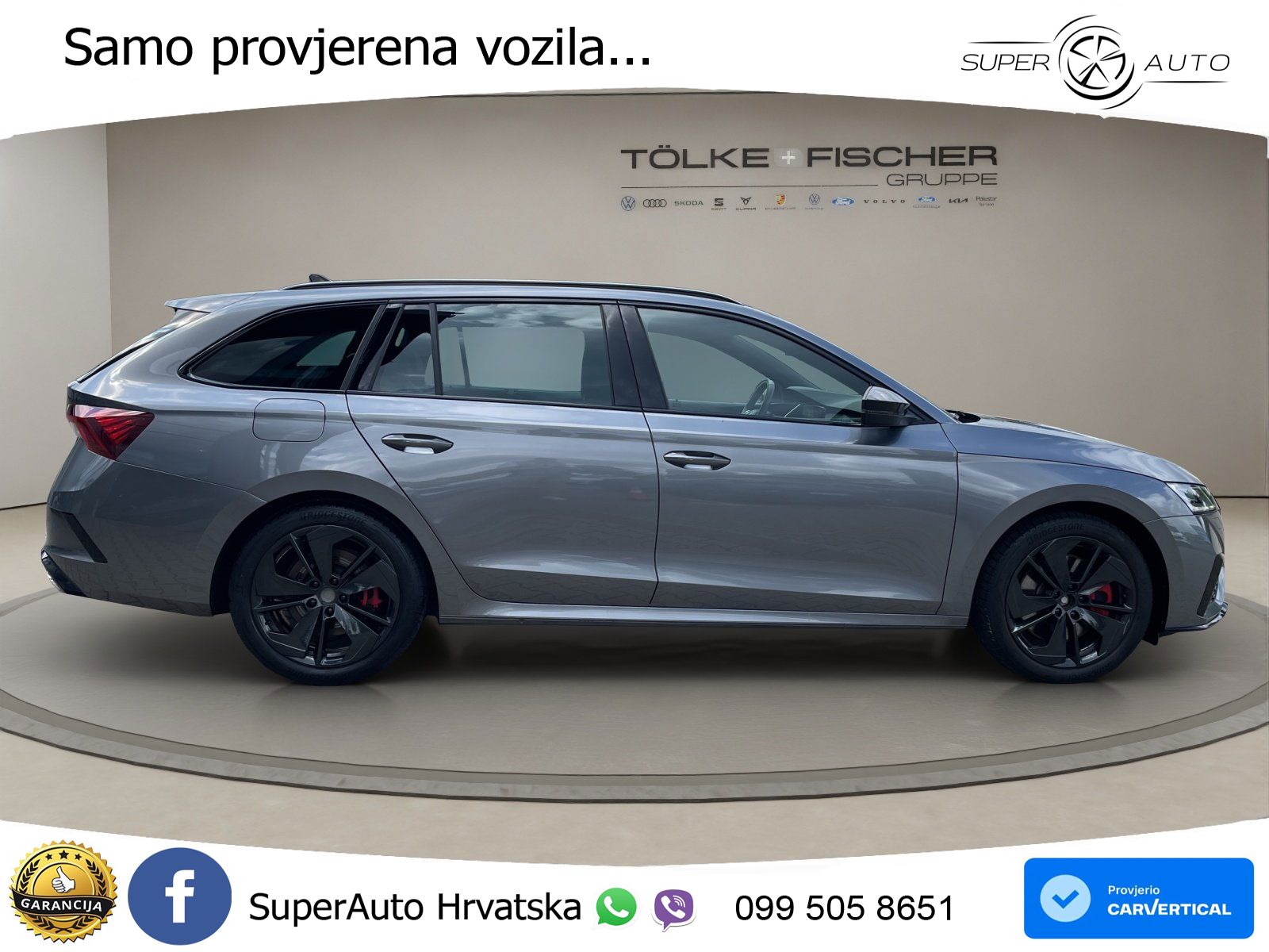 Škoda Octavia Combi RS 2.0 TSI (245 KS) DSG