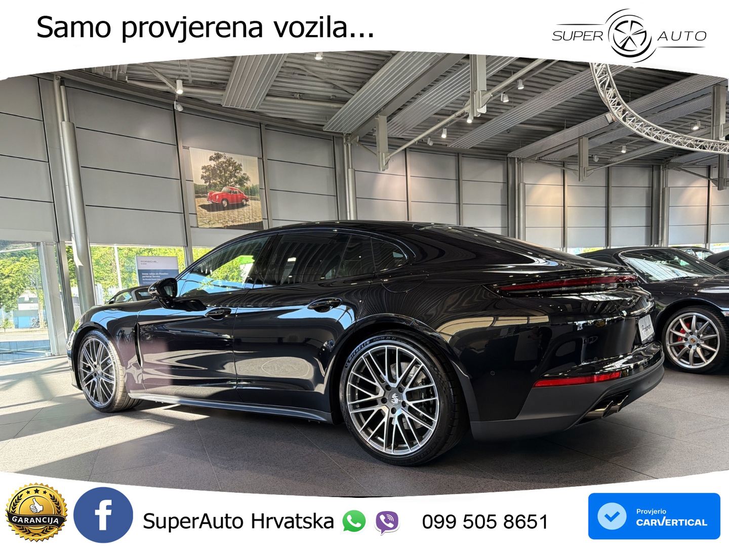 Porsche Panamera 4 2.9 V6 (470 KS) E-Hybrid PDK ACC+HEAD+4xGR SJED+360+PANO