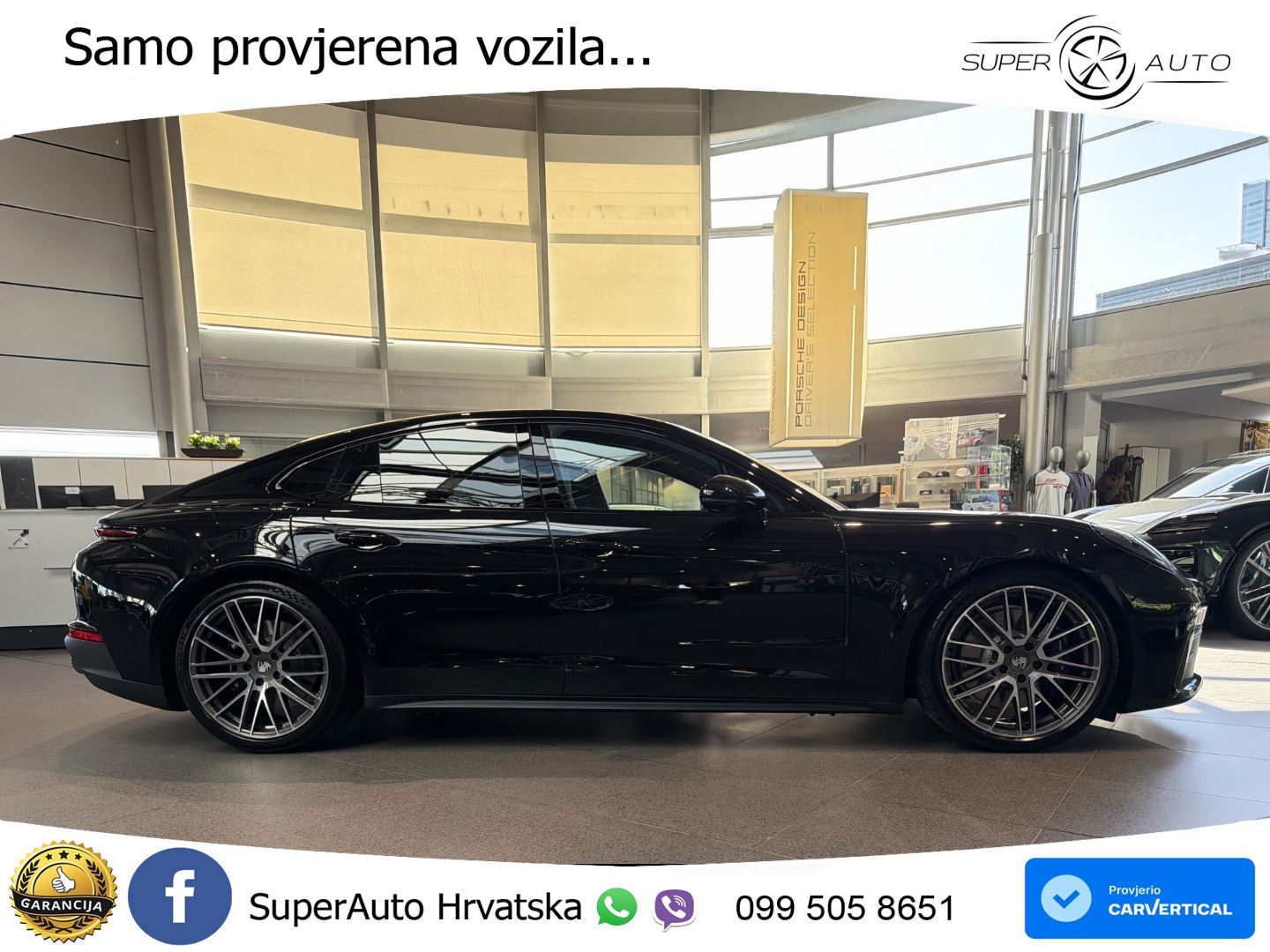 Porsche Panamera 4 2.9 V6 (470 KS) E-Hybrid PDK ACC+HEAD+4xGR SJED+360+PANO