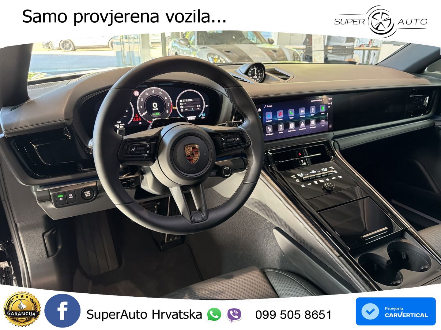 Porsche Panamera 4 2.9 V6 (470 KS) E-Hybrid PDK ACC+HEAD+4xGR SJED+360+PANO