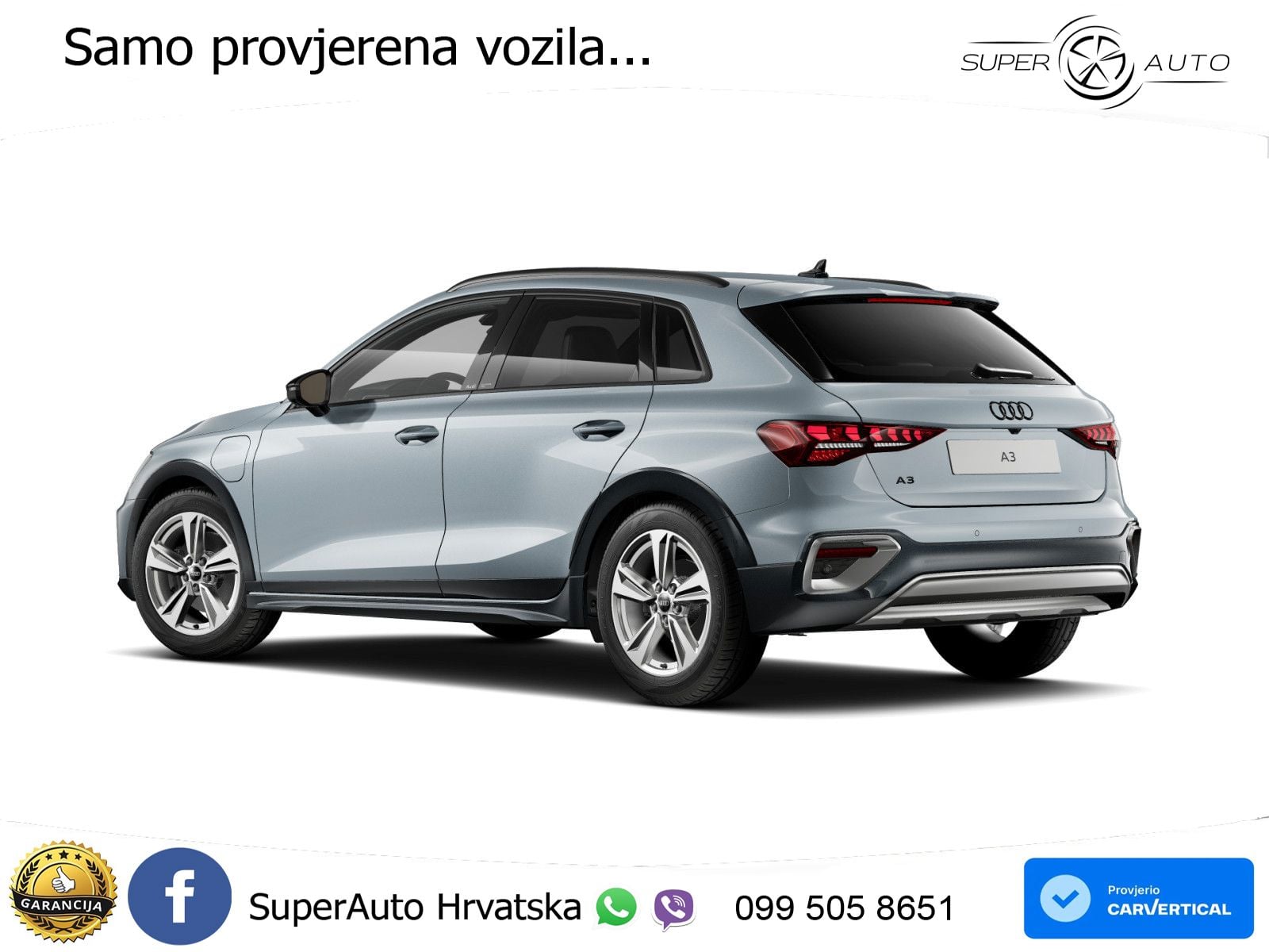 Audi A3 allstreet 40 TFSIe (204 KS) S tronic S line LED+GR SJED+ACC