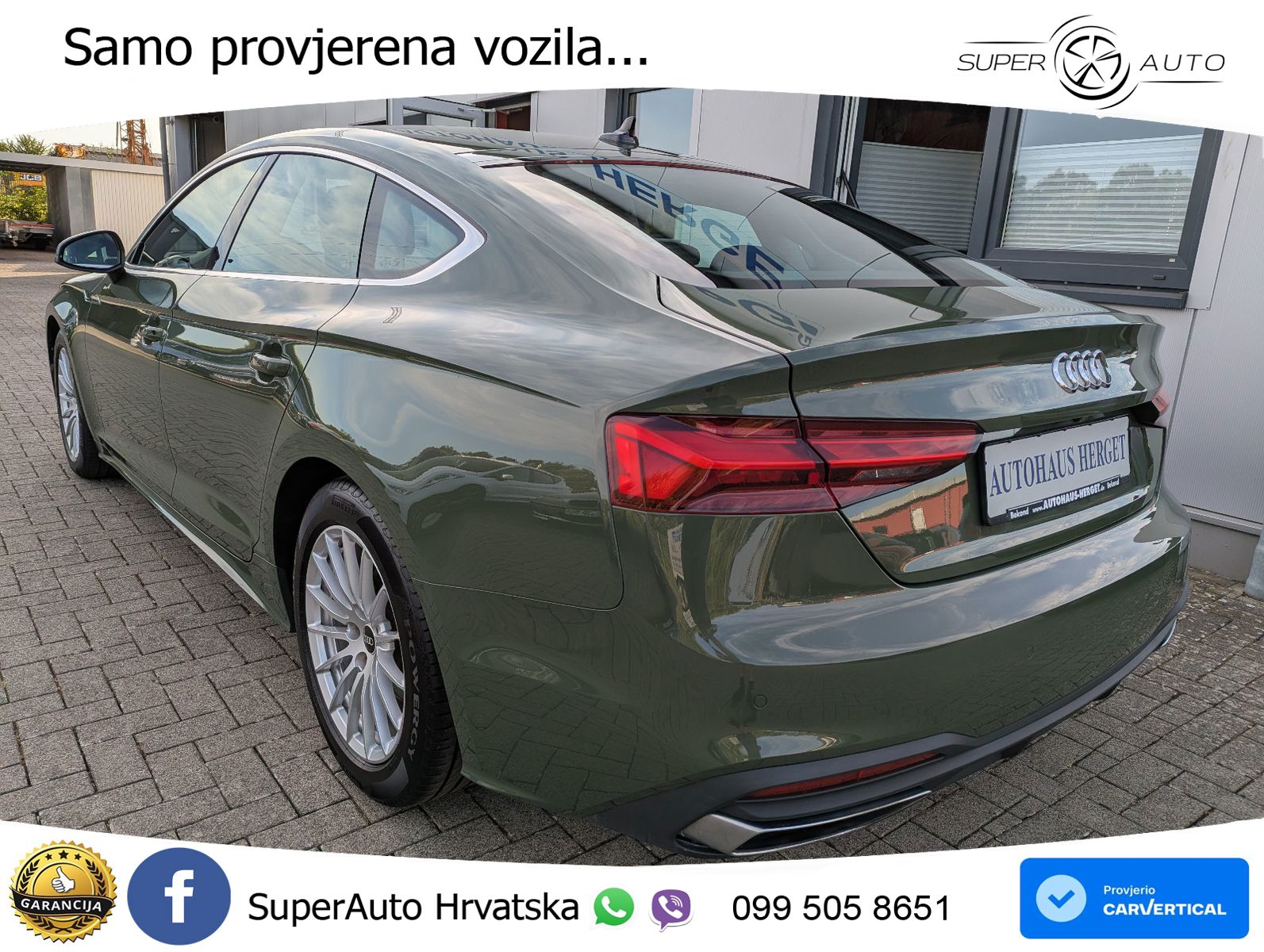 Audi A5 Sportback 40 TDI (204 KS) S tronic LED+GR SJED+ACC