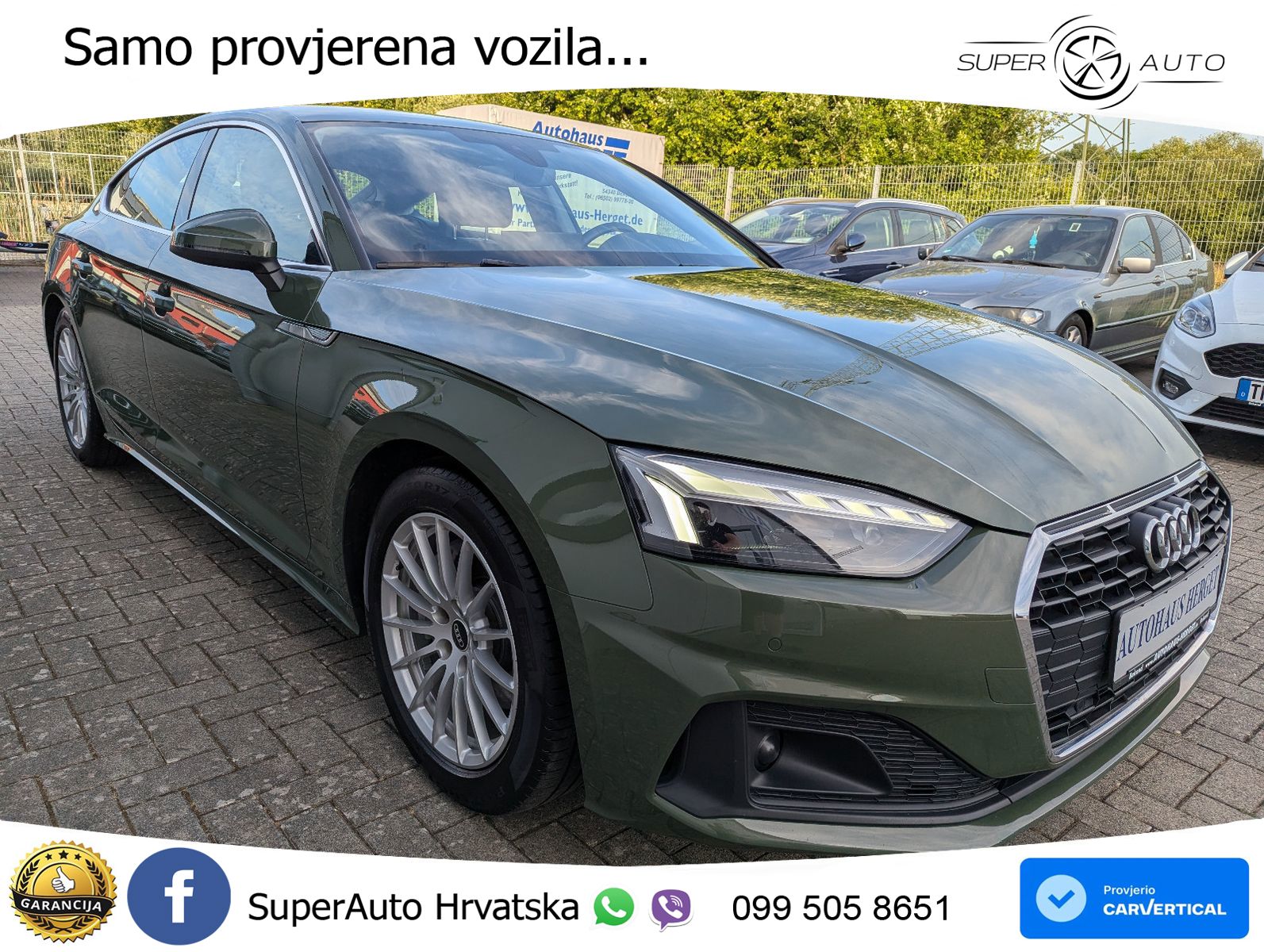 Audi A5 Sportback 40 TDI (204 KS) S tronic LED+GR SJED+ACC