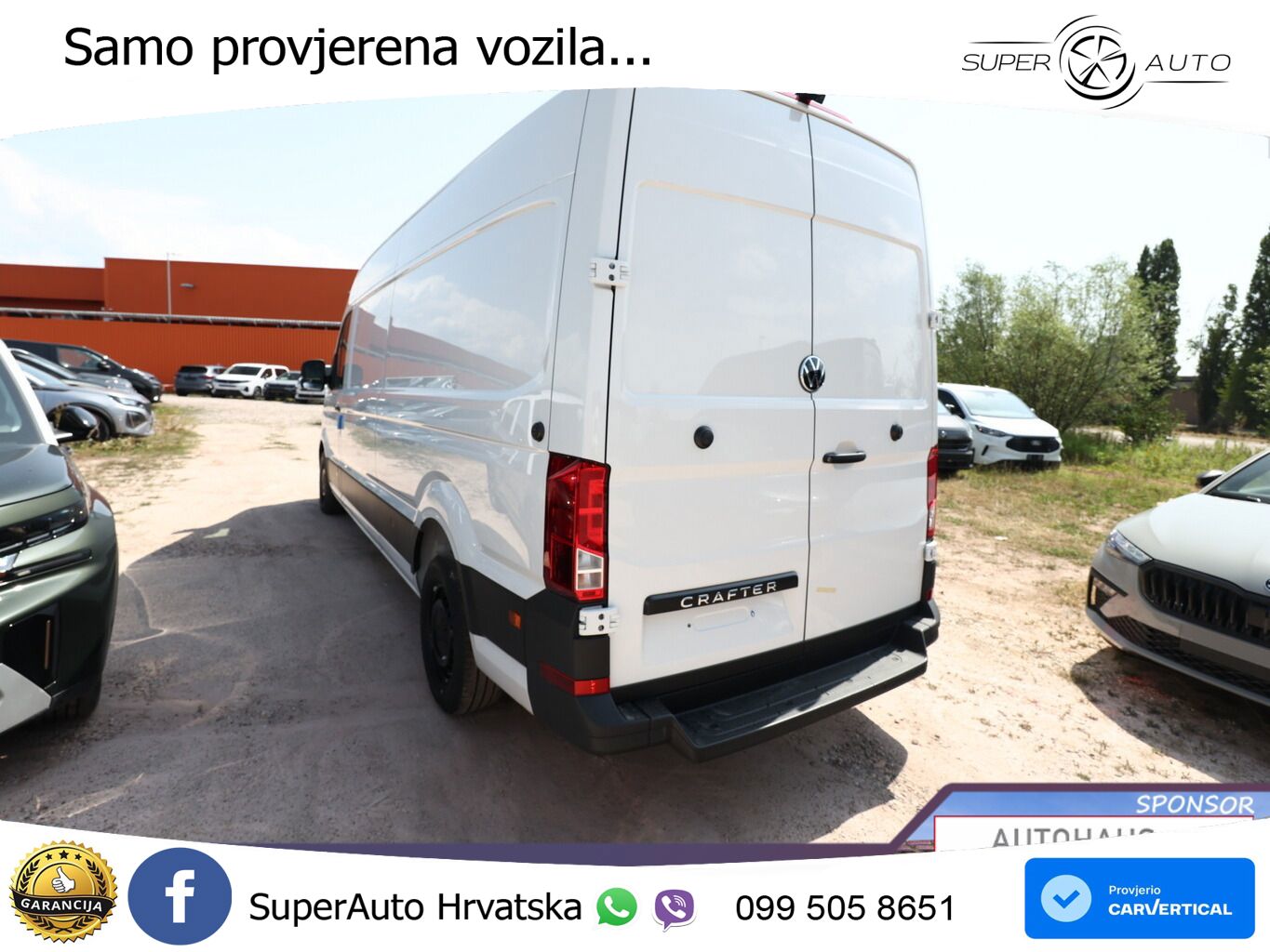 Volkswagen Crafter 35 L4H3 3S Temp Kam AppCo UVP-49%* 140 KS