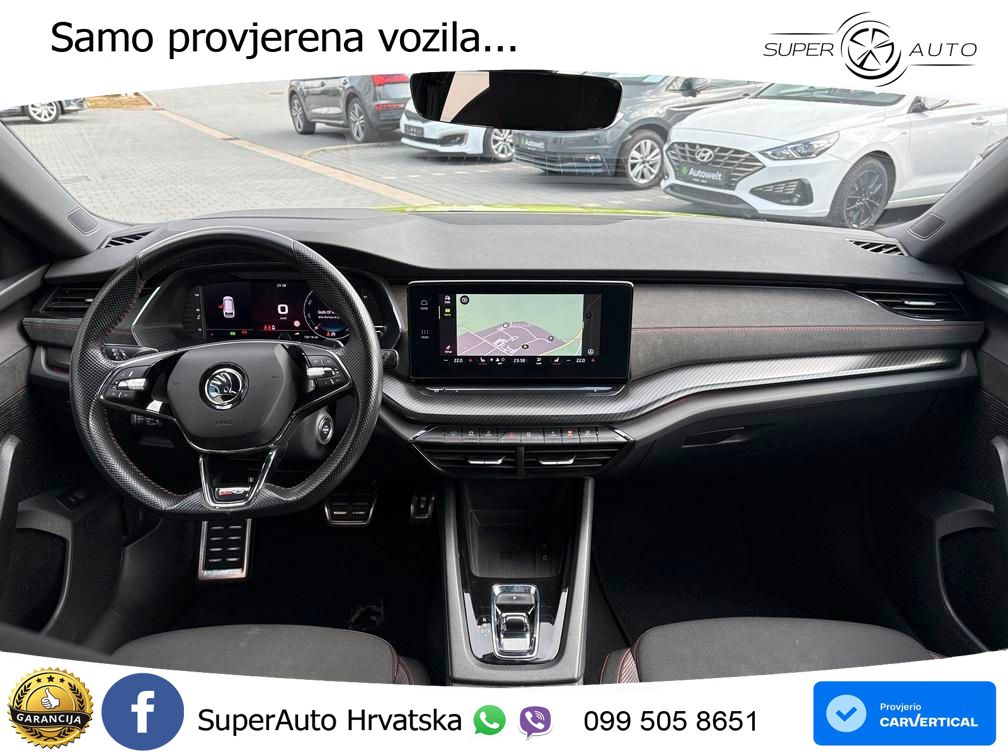 Škoda Octavia Combi RS 2.0 TDI (200 KS) DSG MATRIX+GR SJED+KAM