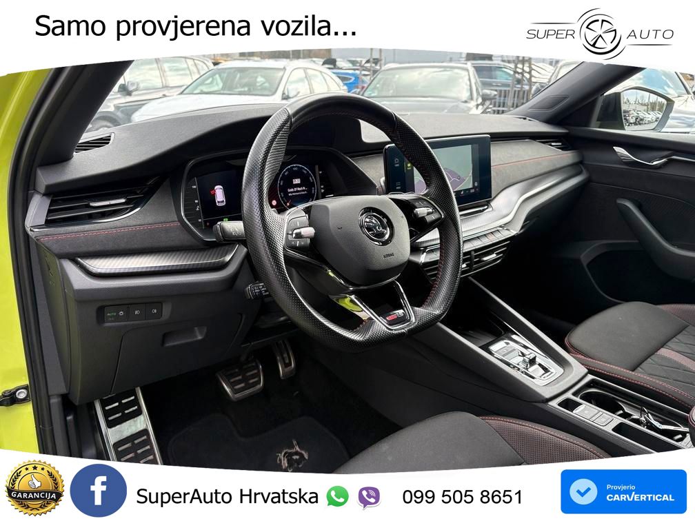 Škoda Octavia Combi RS 2.0 TDI (200 KS) DSG MATRIX+GR SJED+KAM