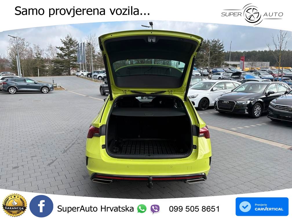 Škoda Octavia Combi RS 2.0 TDI (200 KS) DSG MATRIX+GR SJED+KAM