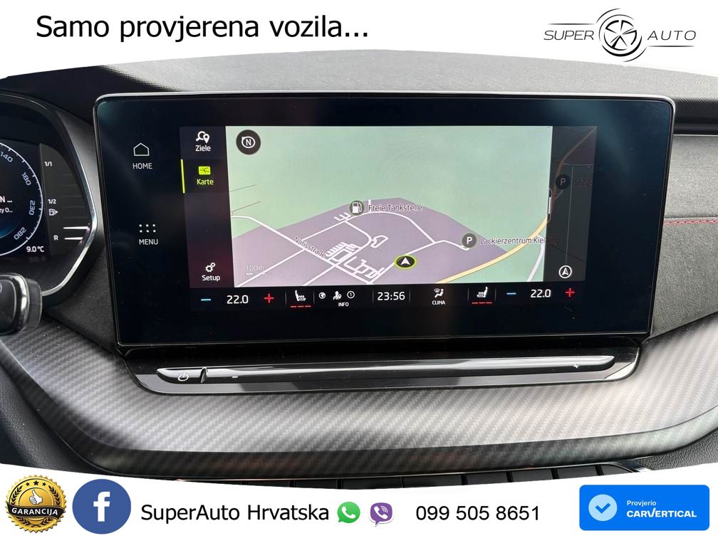 Škoda Octavia Combi RS 2.0 TDI (200 KS) DSG MATRIX+GR SJED+KAM