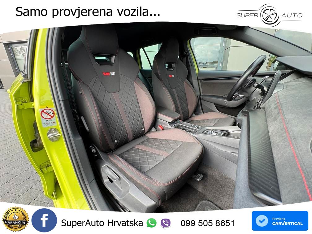 Škoda Octavia Combi RS 2.0 TDI (200 KS) DSG MATRIX+GR SJED+KAM