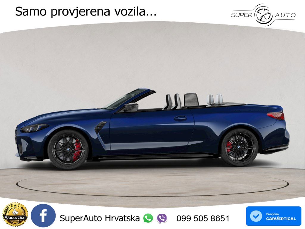 BMW M4 Convertible Competition 3.0 (530 KS) xDrive Steptronic LED+GR SJED+ACC