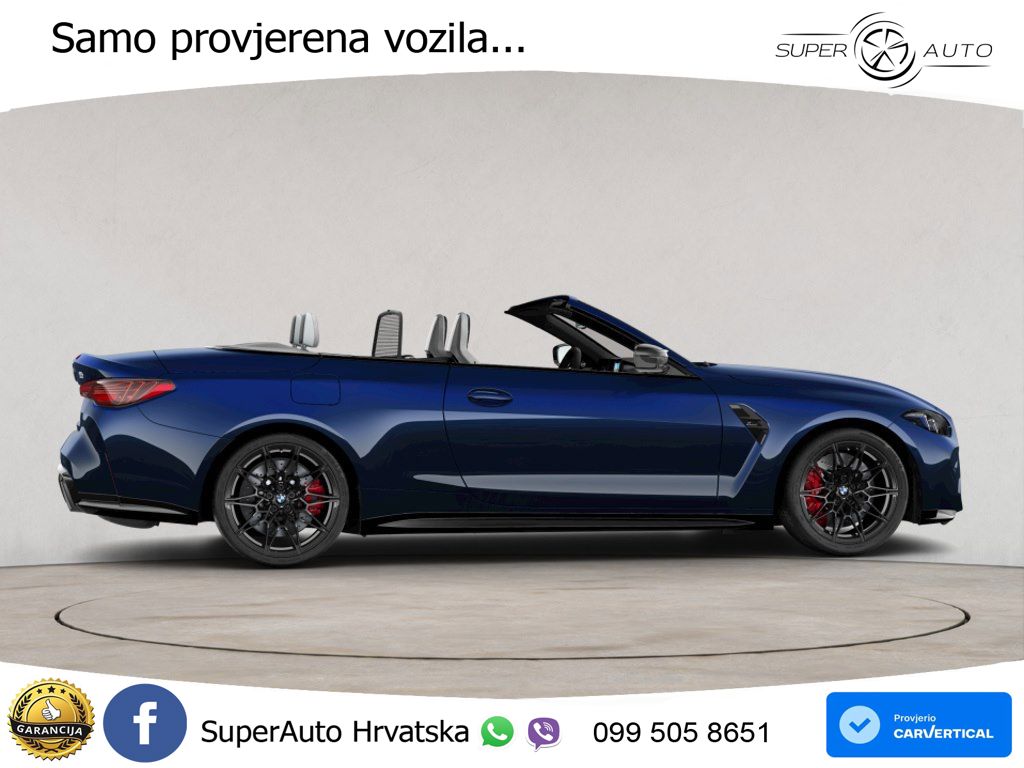 BMW M4 Convertible Competition 3.0 (530 KS) xDrive Steptronic LED+GR SJED+ACC