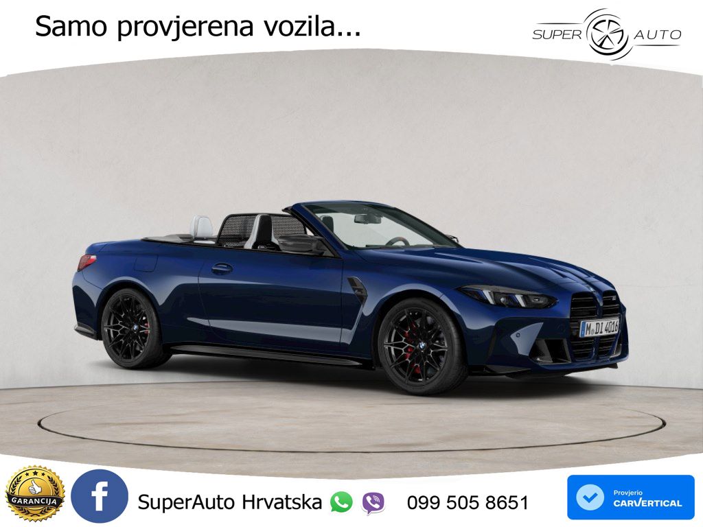 BMW M4 Convertible Competition 3.0 (530 KS) xDrive Steptronic LED+GR SJED+ACC