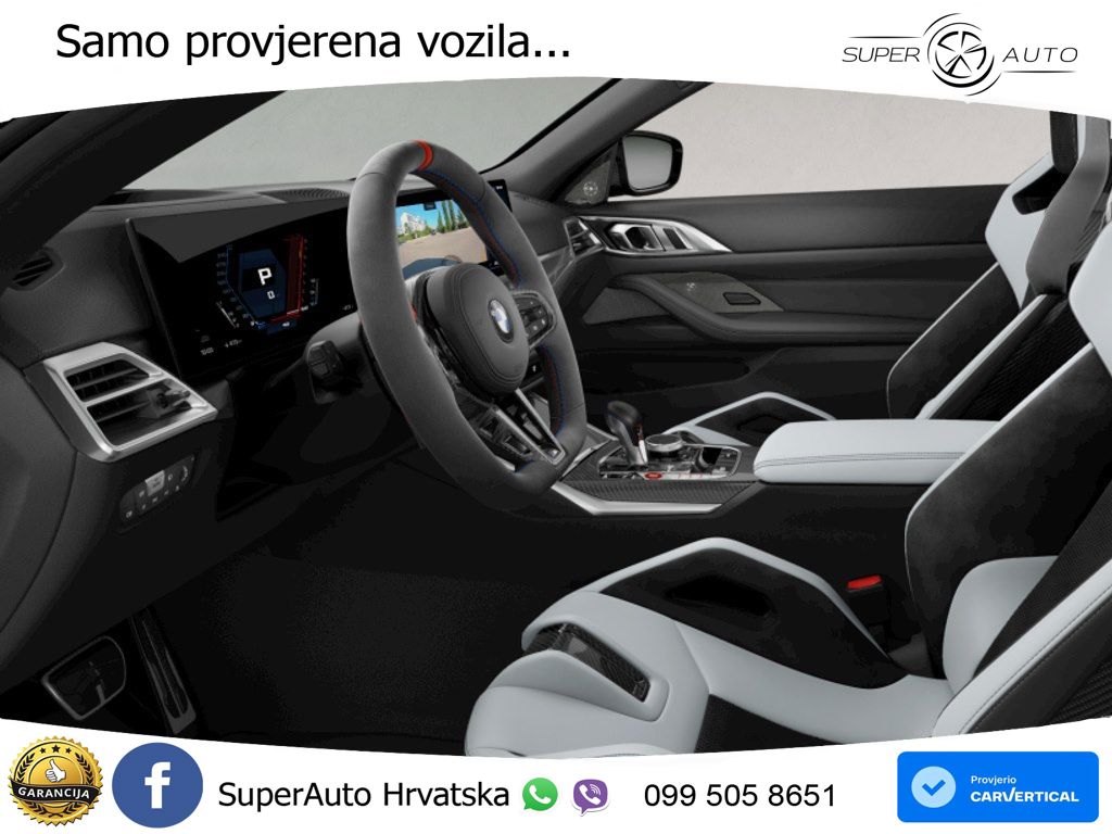 BMW M4 Convertible Competition 3.0 (530 KS) xDrive Steptronic LED+GR SJED+ACC