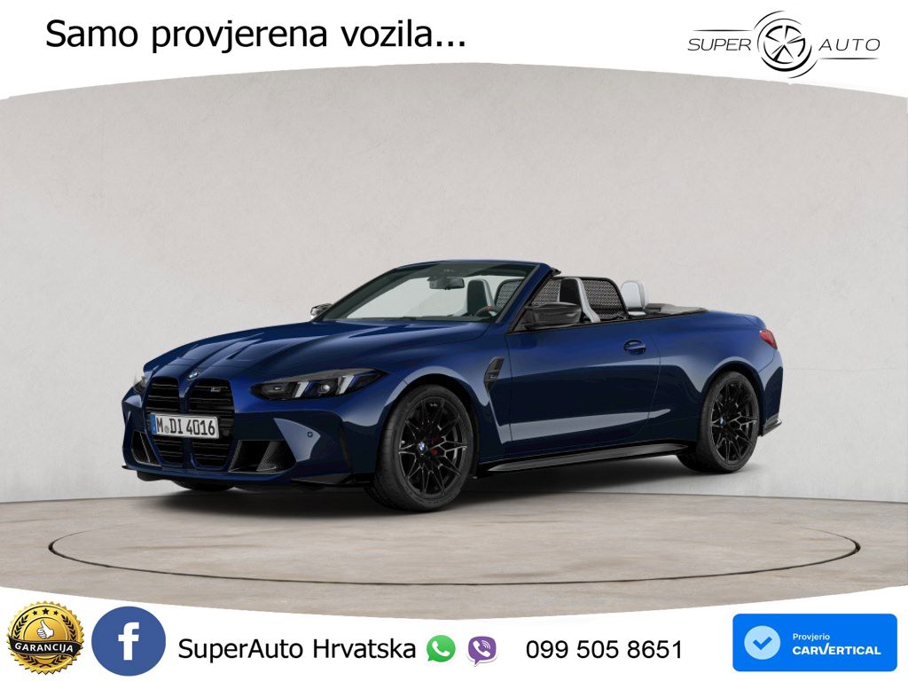 BMW M4 Convertible Competition 3.0 (530 KS) xDrive Steptronic LED+GR SJED+ACC