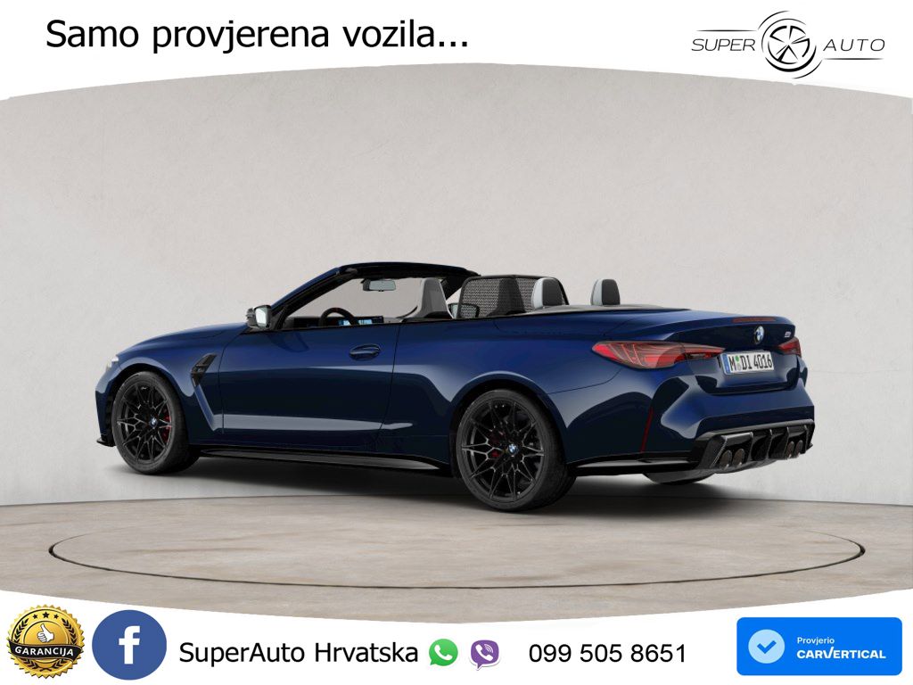 BMW M4 Convertible Competition 3.0 (530 KS) xDrive Steptronic LED+GR SJED+ACC