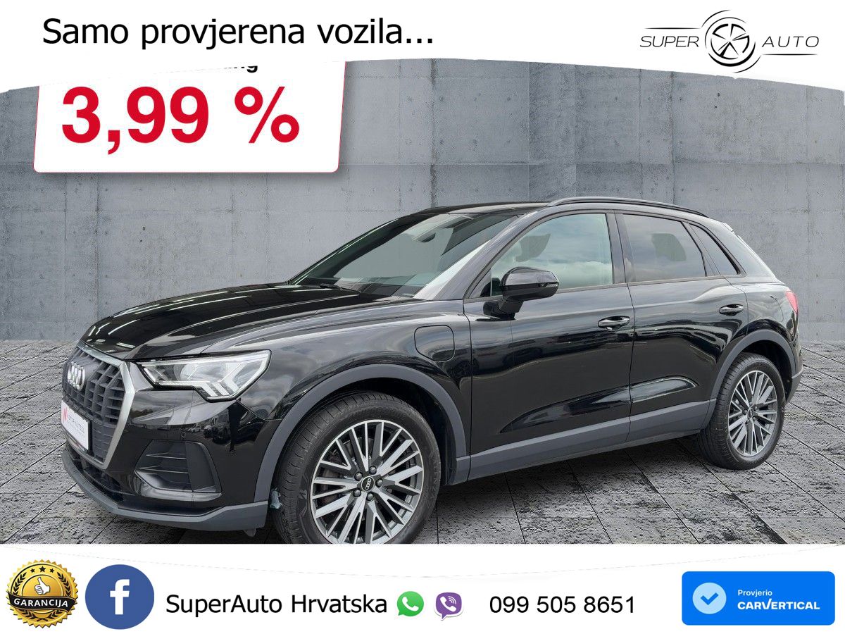 Audi Q3 45 TFSIe (245 KS) S tronic S line LED+GR SJED+ACC