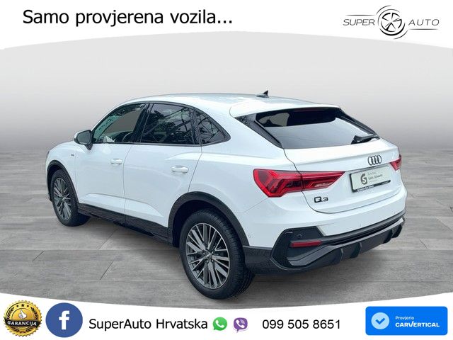 Audi Q3 Sportback 35 TDI (150 KS) S tronic S line MATRIX+GR SJED+KAM