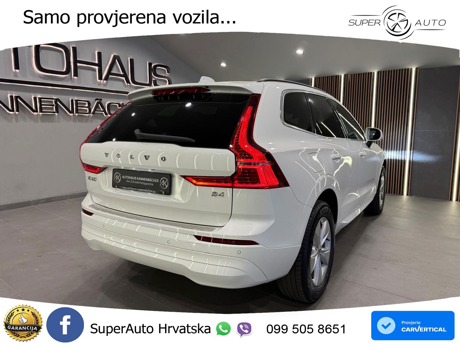 Volvo XC60 B4 Benzin FWD Geartronic LED+GR SJED+ACC
