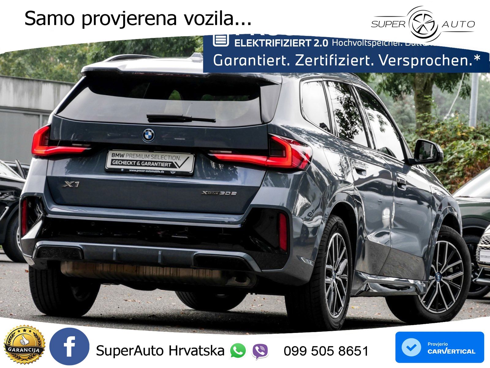 BMW X1 30e (326 KS) xDrive Steptronic M Sport LED+GR SJED+ACC