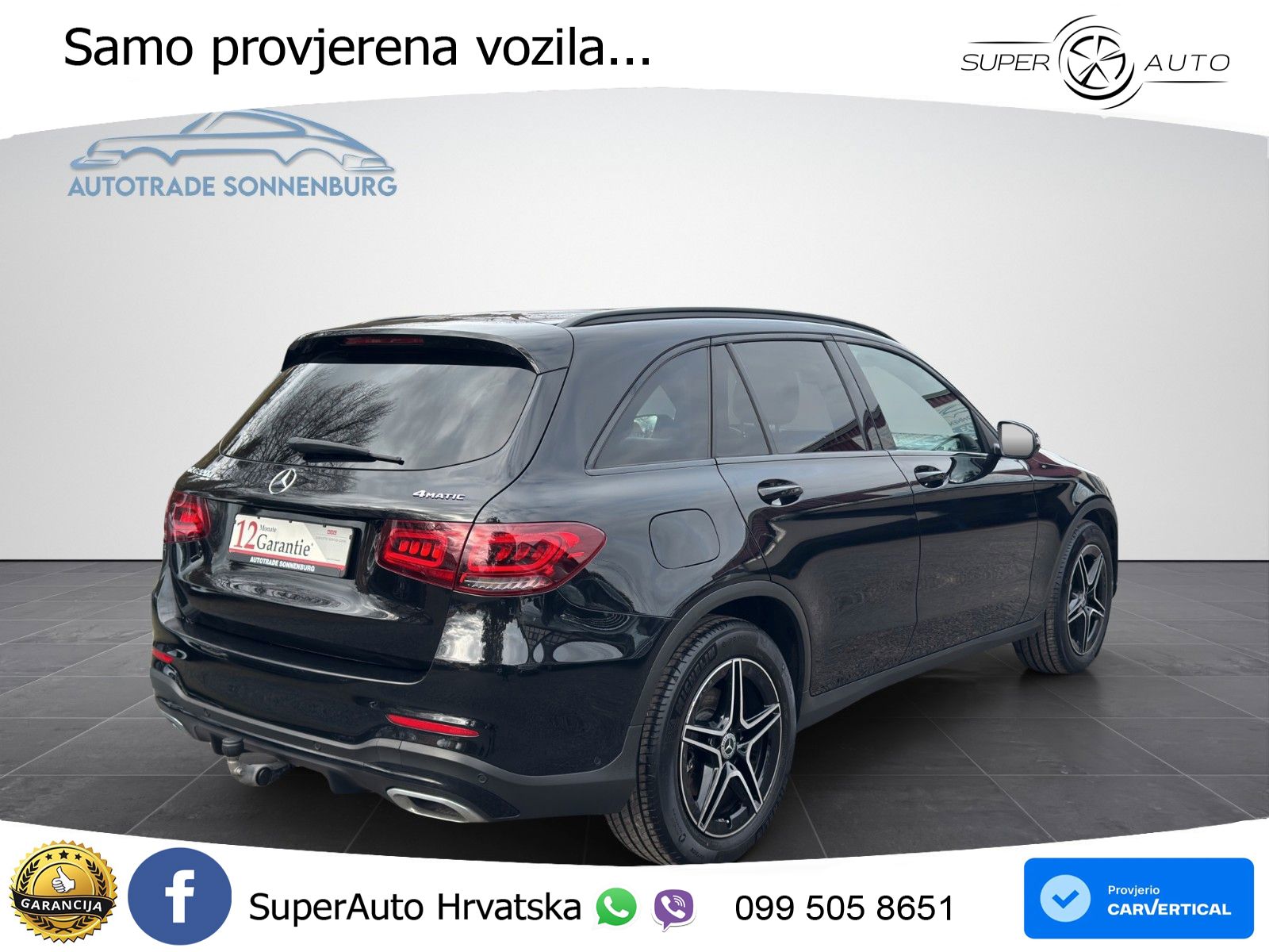 Mercedes GLC 220d (194 KS) 4MATIC G-TRONIC AMG LED+GR SJED+ACC
