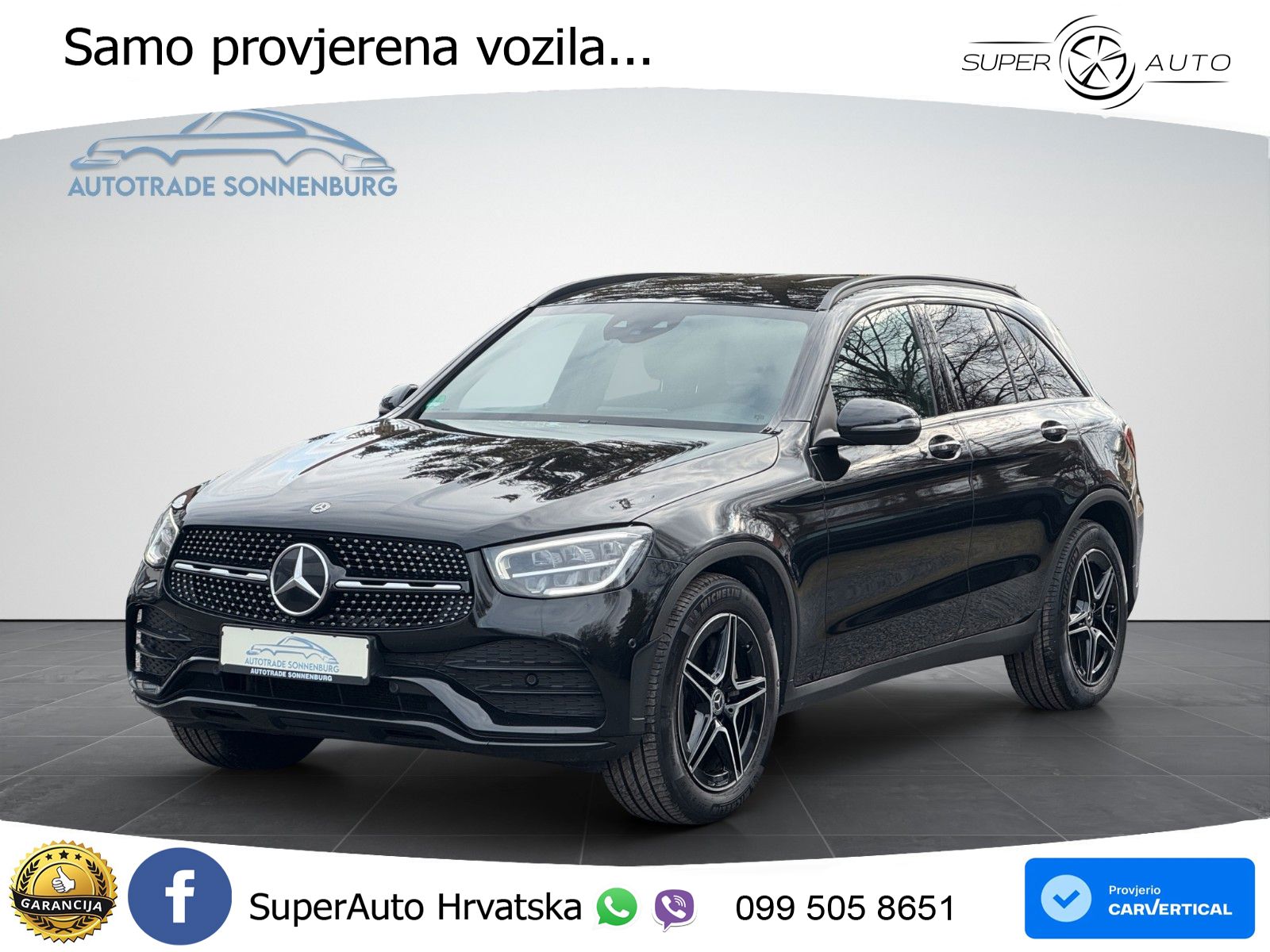 Mercedes GLC 220d (194 KS) 4MATIC G-TRONIC AMG LED+GR SJED+ACC