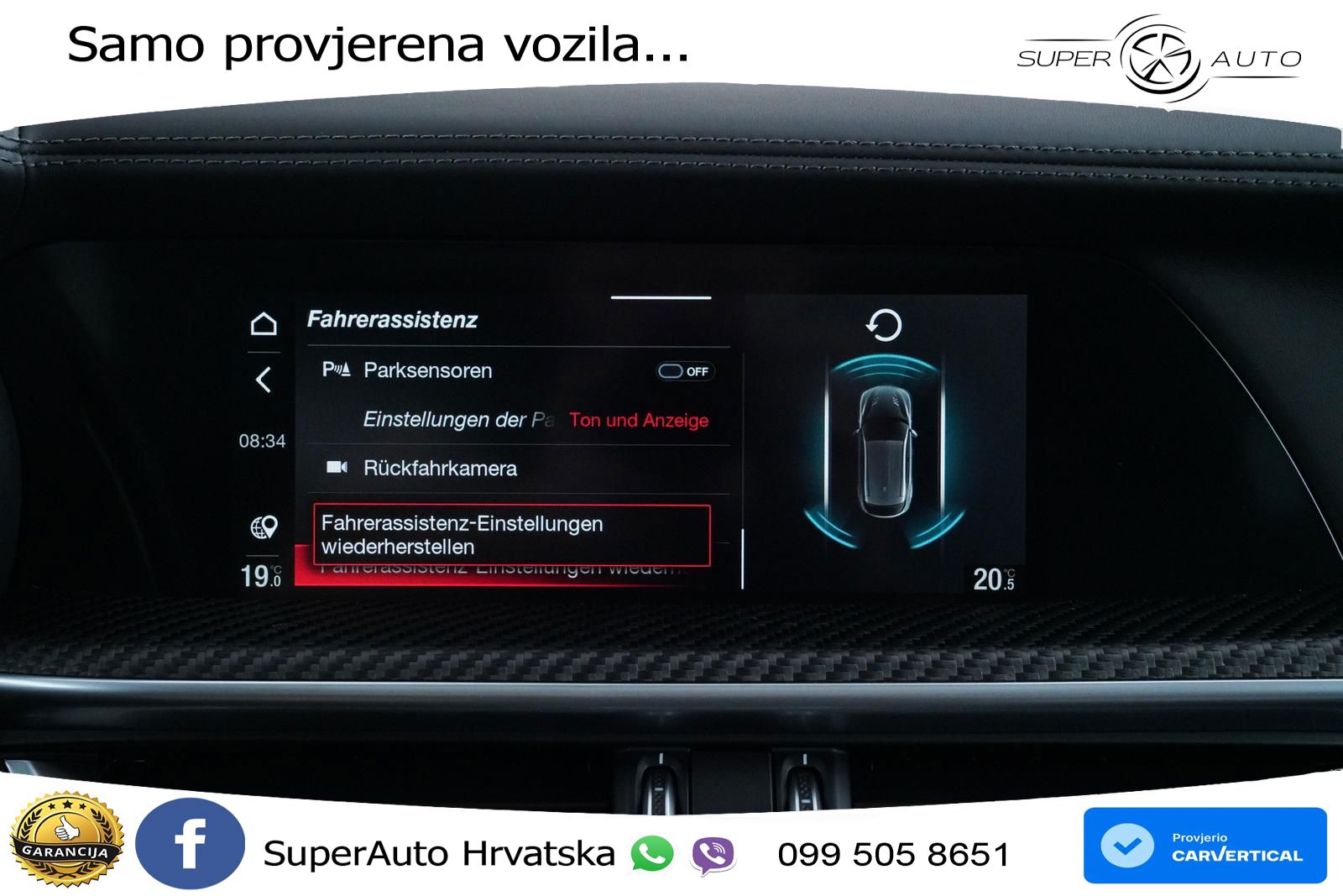 Alfa Romeo Stelvio Quadrifoglio 2.9 V6 Bi-Turbo (520 KS) Q4 Automatic LED+GR SJED+ACC