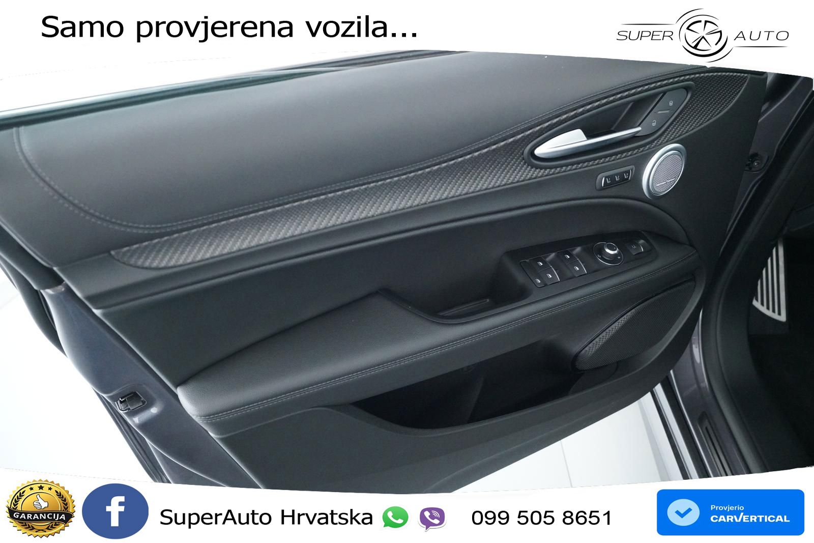 Alfa Romeo Stelvio Quadrifoglio 2.9 V6 Bi-Turbo (520 KS) Q4 Automatic LED+GR SJED+ACC