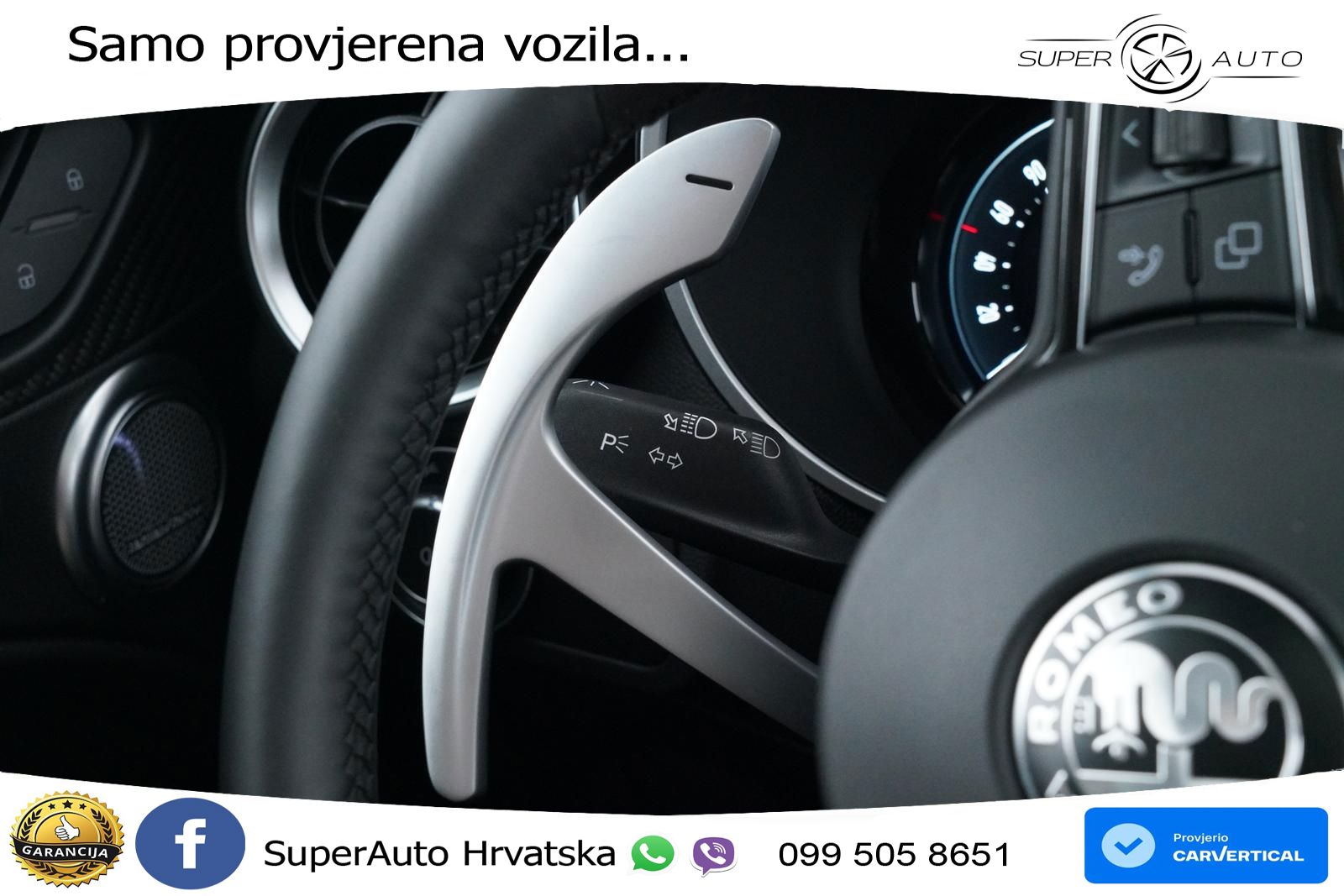 Alfa Romeo Stelvio Quadrifoglio 2.9 V6 Bi-Turbo (520 KS) Q4 Automatic LED+GR SJED+ACC